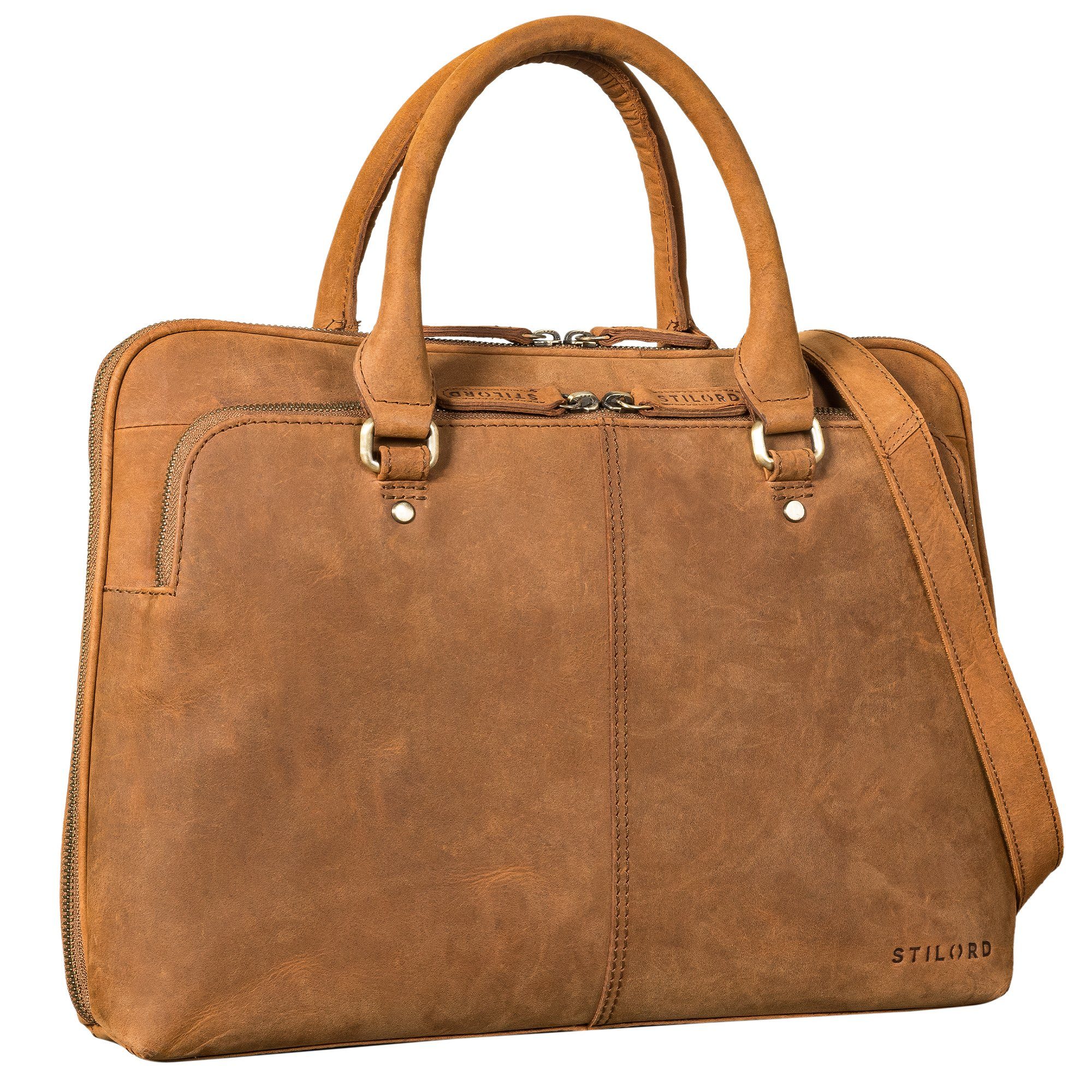 STILORD Laptoptasche "Celine" Schmale Businesstasche 13,3 Zoll