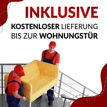 MKS MÖBEL Kleiderschrank LAOS Schiebeschrank 120 cm, Artisan-Eiche, Lamellen, Spiegel an der Tür