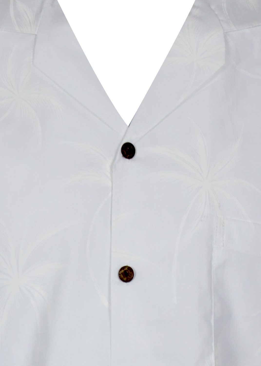 KY's Hawaiihemd Palmshadow Original Hawaiihemd mit 100% Kokosnuss-Knöpfen günstig online kaufen