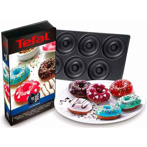 Tefal Donutplatten XA8011, Metall, passend für Tefal SW852D Snack Collection