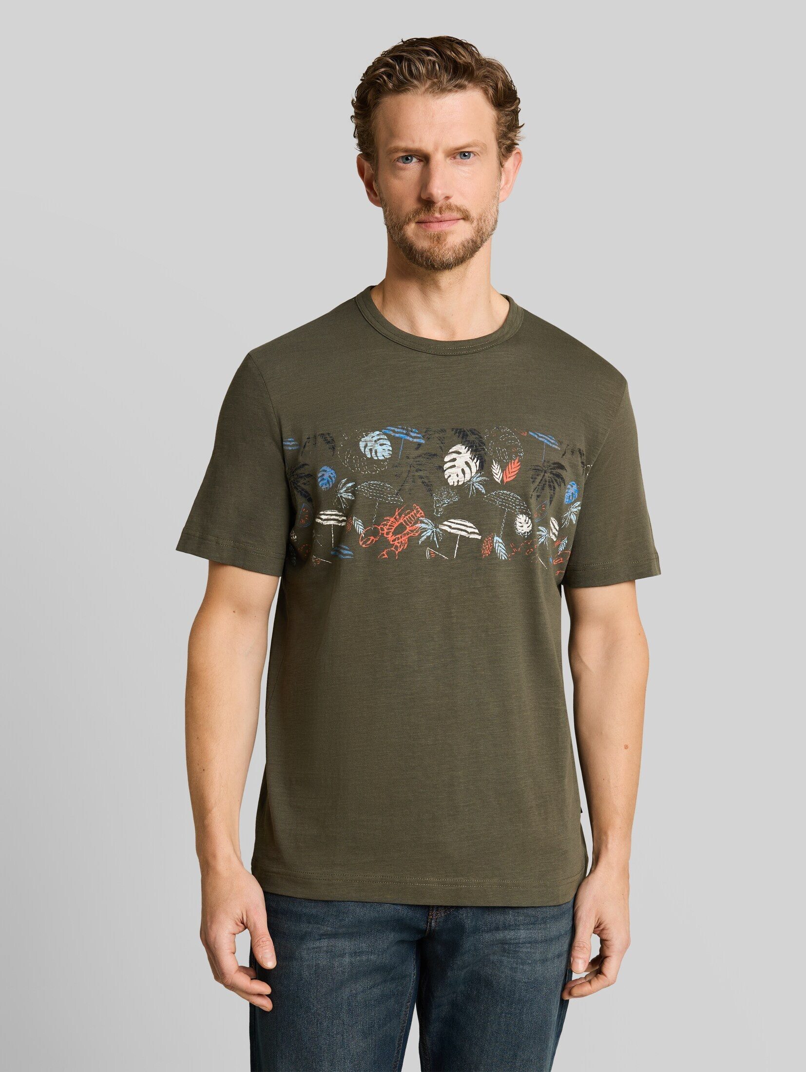 TOM TAILOR T-Shirt T-Shirt T-Shirt mit Print