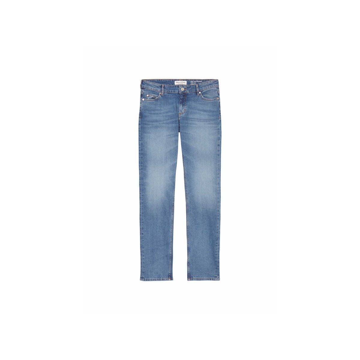 Marc O'Polo Straight-Jeans blau normal (1-tlg)