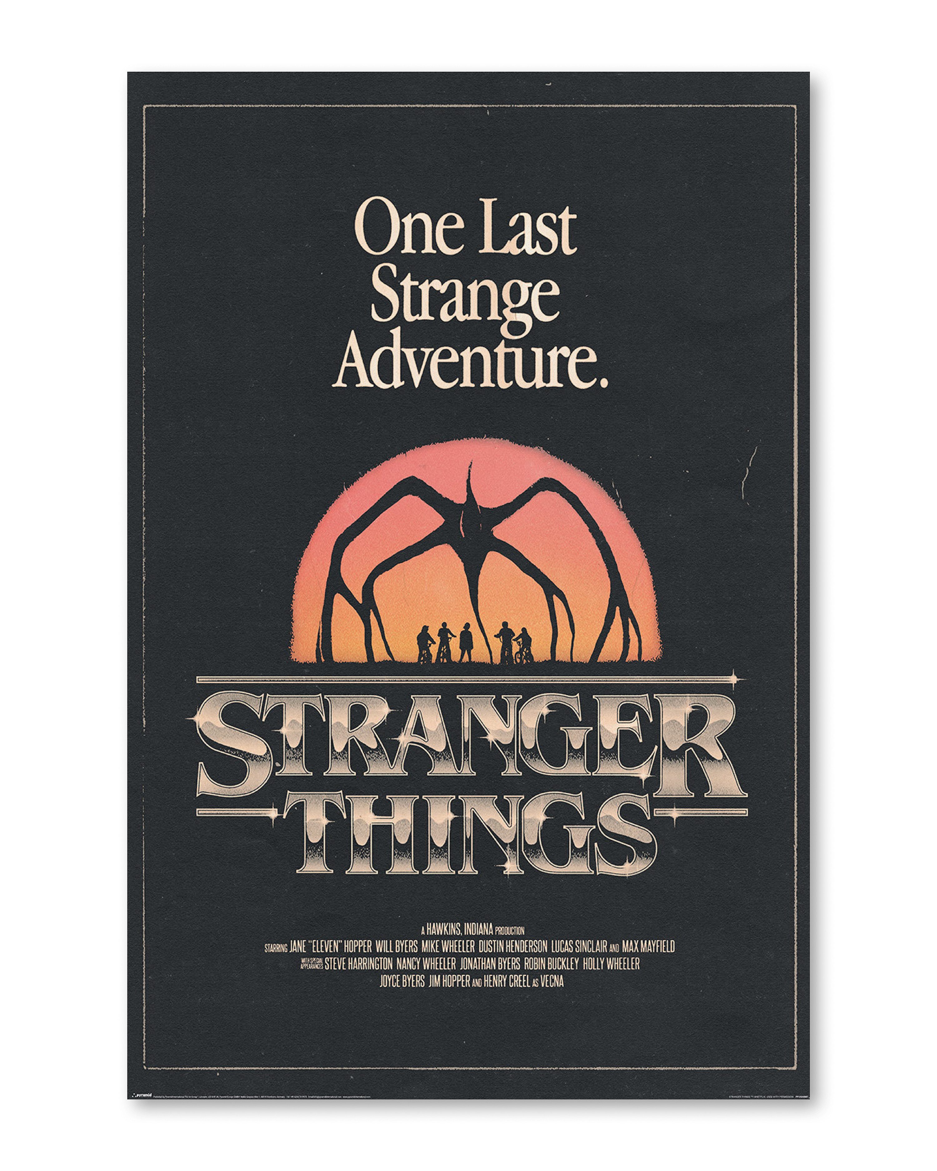PYRAMID Poster Stranger Things 5 Poster The Mind Flyer 61 x 91,5 cm