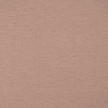 SCHÖNER LEBEN. Stoff Baumwolljersey Organic Bio Jersey einfarbig taupe 1,5m Breite, allergikergeeignet