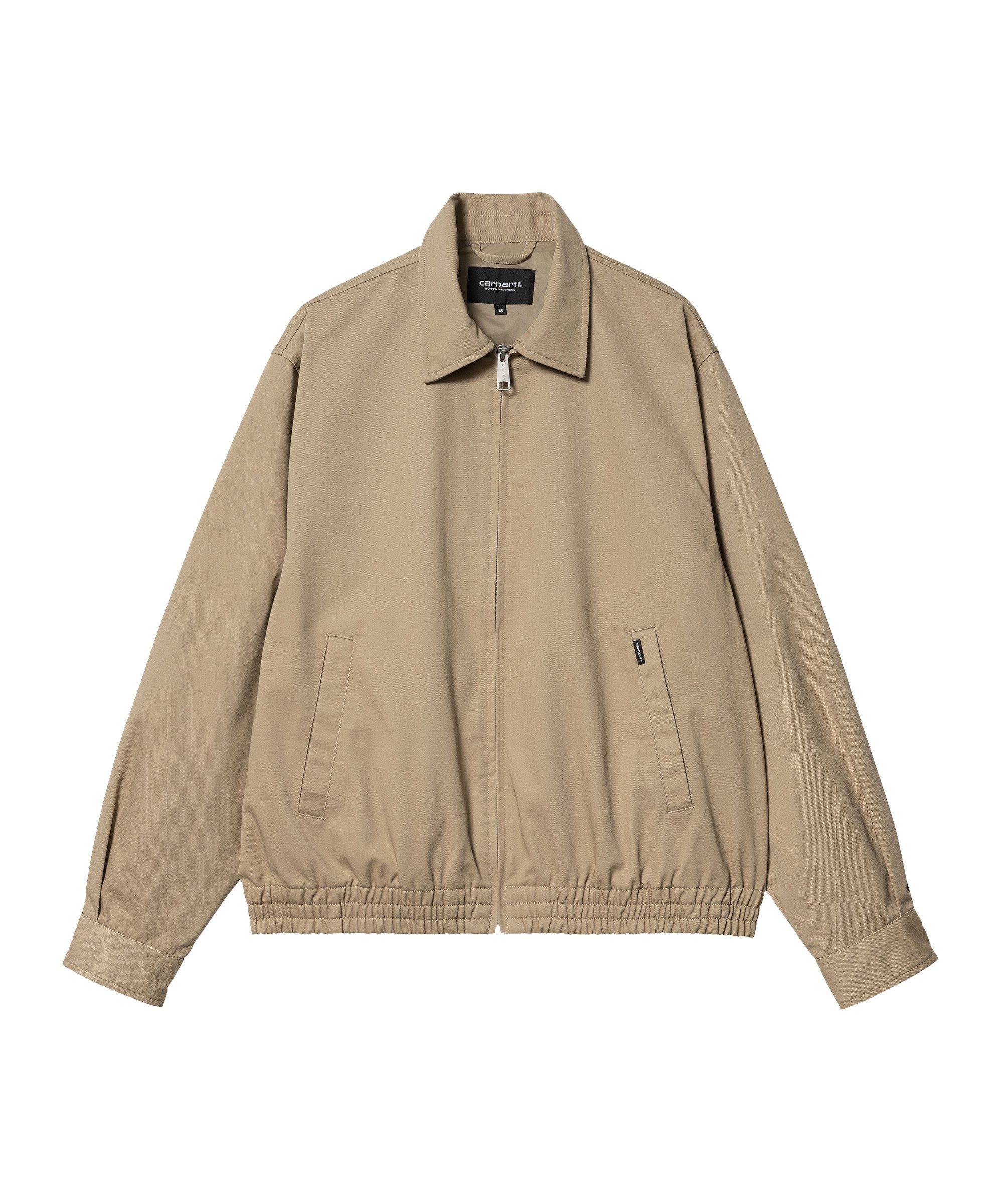Sweatjacke Carhartt WIP Newhavent Jacke Beige Freizeitjacken