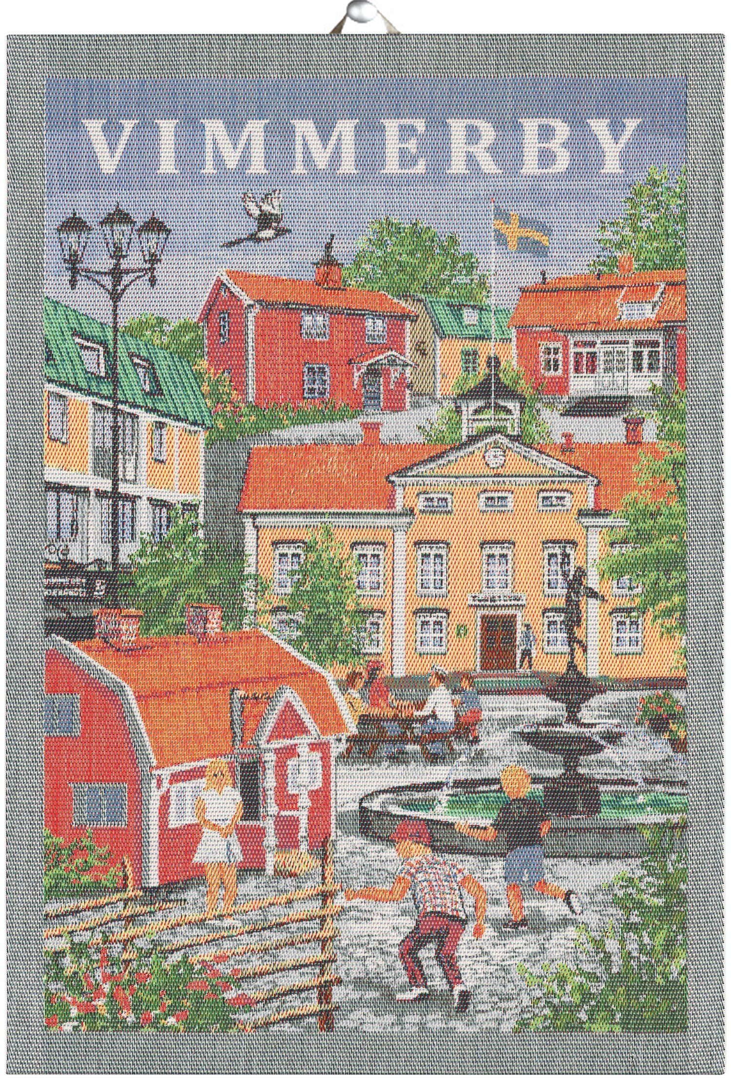 Küchenhandtuch (3-farbig) Vimmerby Geschirrtuch Pixel x gewebt cm, Geschirrtuch), Ekelund (1-tlg., 1 35x50