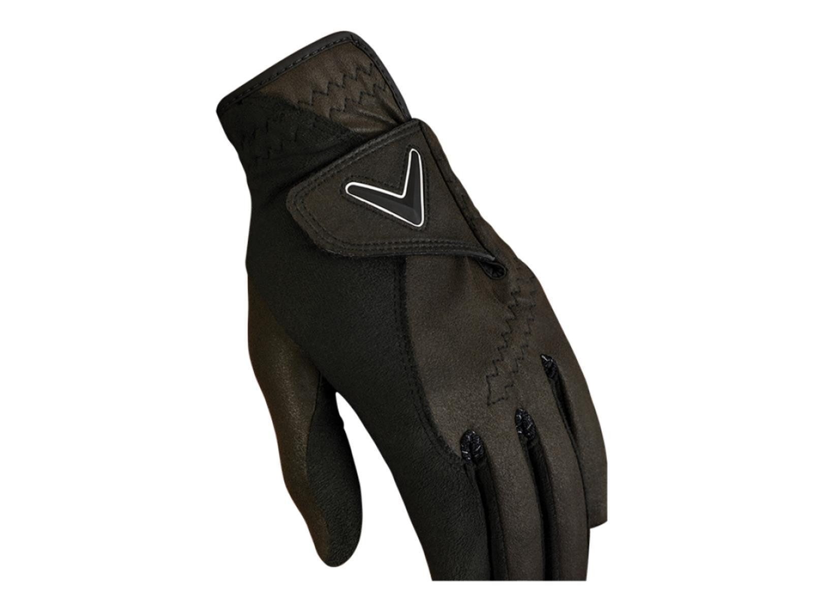 Callaway Golfhandschuhe Callaway Golfhandschuhe, Opti Grip, Schwarz, 2 Stück (1 Paar) S