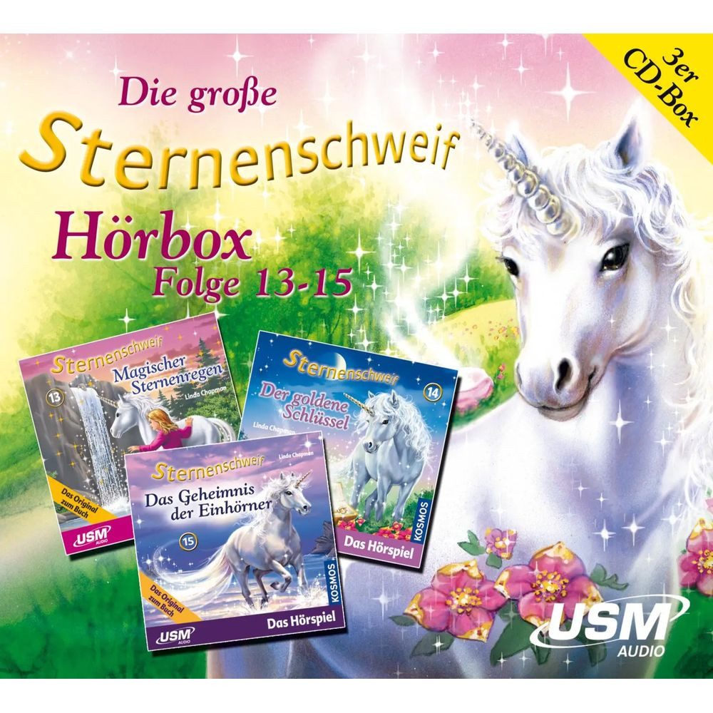 United Soft Media Hörspiel Die große Sternenschweif Hörbox Folge 13-15