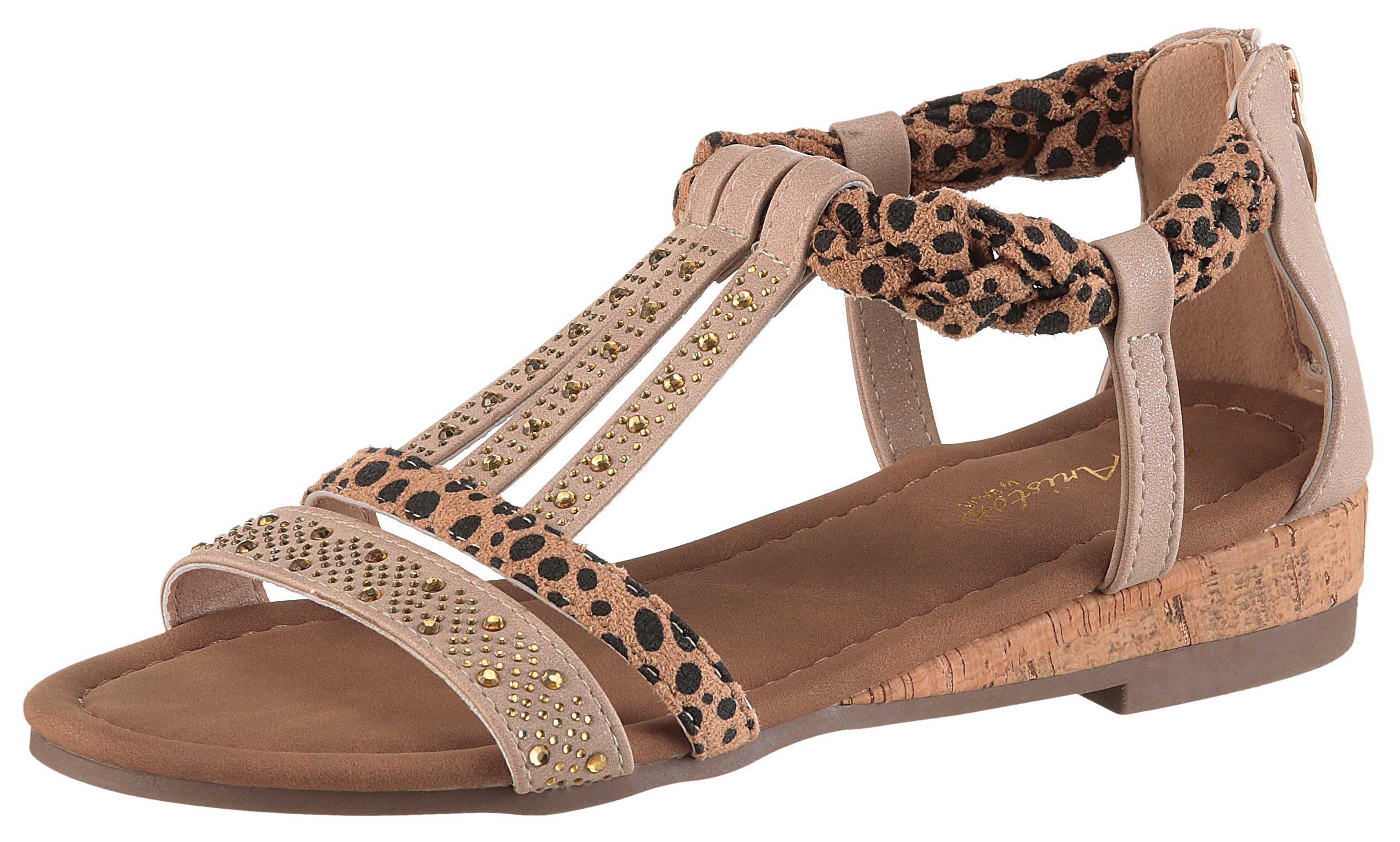 Aniston SHOES Riemchensandale Sommerschuh, Sandalette - NEUE KOLLEKTION