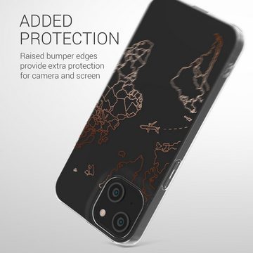 kwmobile Handyhülle Hülle für Apple iPhone 14, Handyhülle Silikon Case - Schutzhülle Handycase