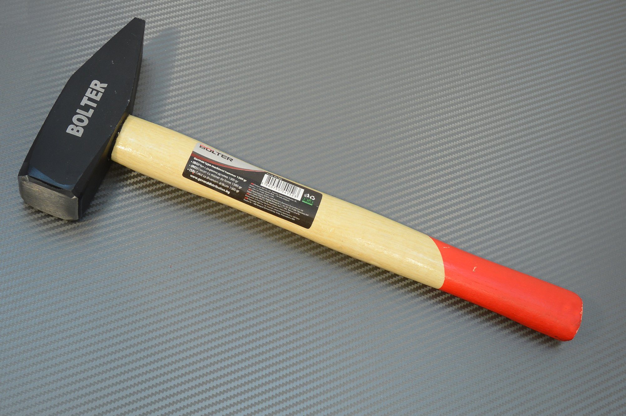 Bolter Hammer Schlosserhammer mit Holzstiel günstig online kaufen