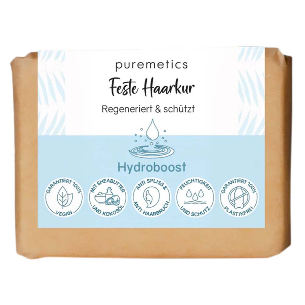 puremetics Haarseife Feste Haarkur - Hydroboost 75g