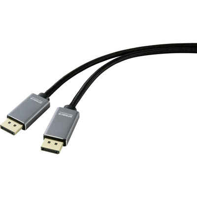 SpeaKa Professional 8K DISPLAYPORT KABEL 5M HDMI-Kabel, (5.00 cm), DisplayPort 1.4