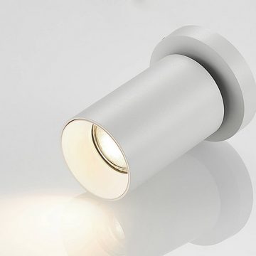 Arcchio Strahler Brinja, Modern, Aluminium, weiß, 1 flammig, GU10, Deckenlampe, Deckenleuchte
