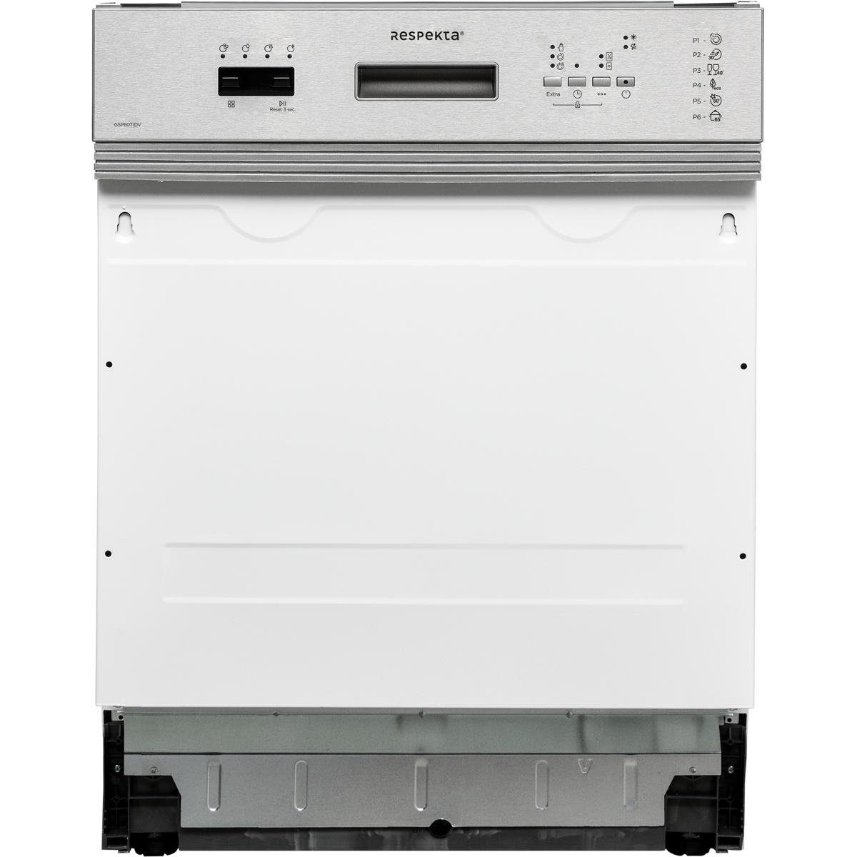 RESPEKTA teilintegrierbarer Geschirrspüler GSP60TIDV, Anzahl der Maßgedecke: 12