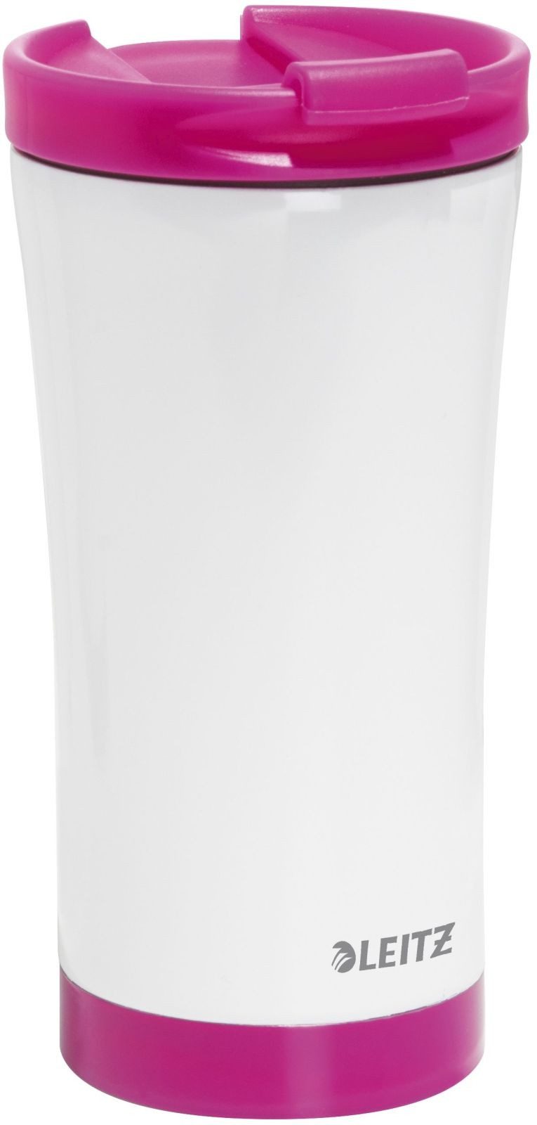 LEITZ Geschirr-Set Thermobecher Wow Edelstahl 380ml pink