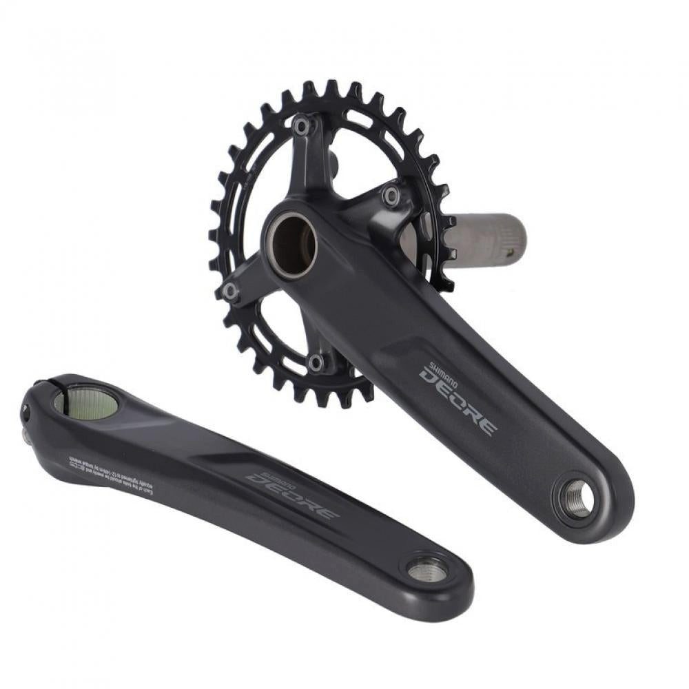 Shimano Fahrradkurbel SHIMANO DEORE FC-M5100 Kurbelgarnitur 175mm 32 Zähne - 10/11-fach MTB