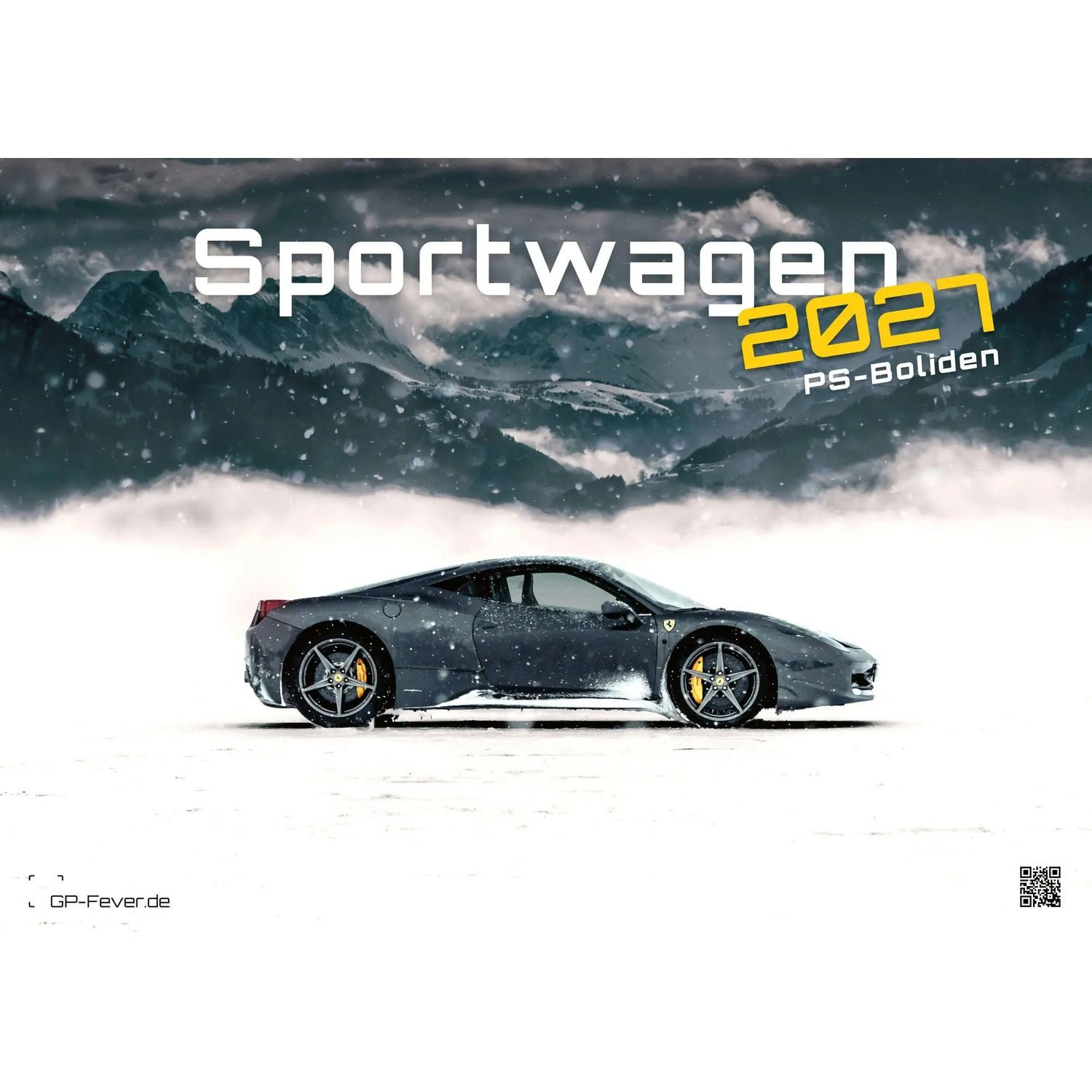 Wandkalender Sportwagen - PS-Boliden - 2027 - Kalender DIN A3