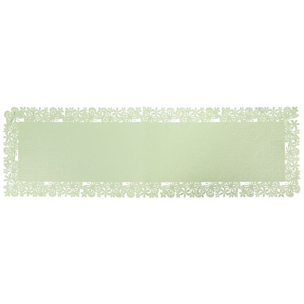MICA Tischläufer Platzmatte Blumen mint - günstig online kaufen