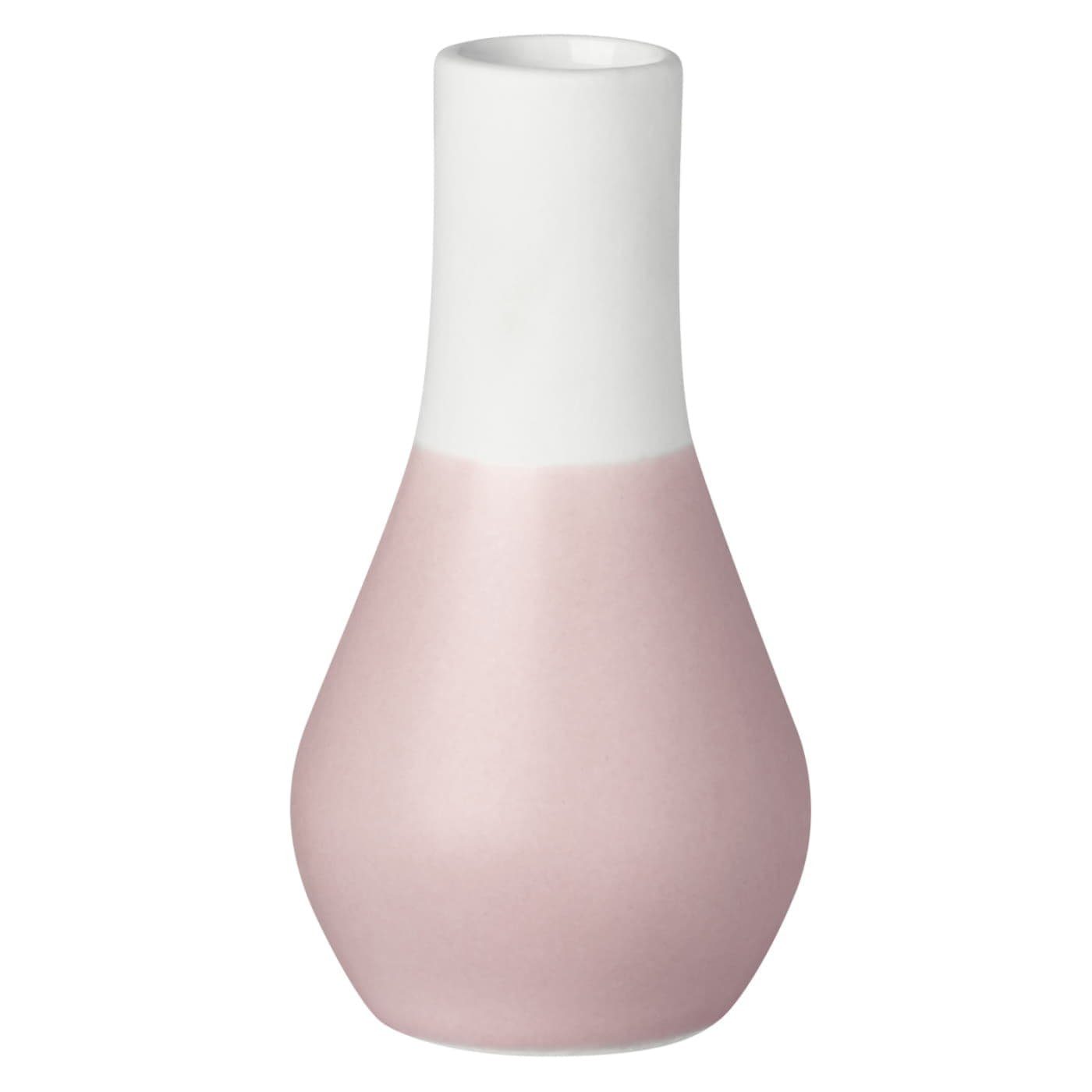 Dekovase Mini Porzellanvasen 4tlg in Pastellfarben gehalten (Set, 4 St)