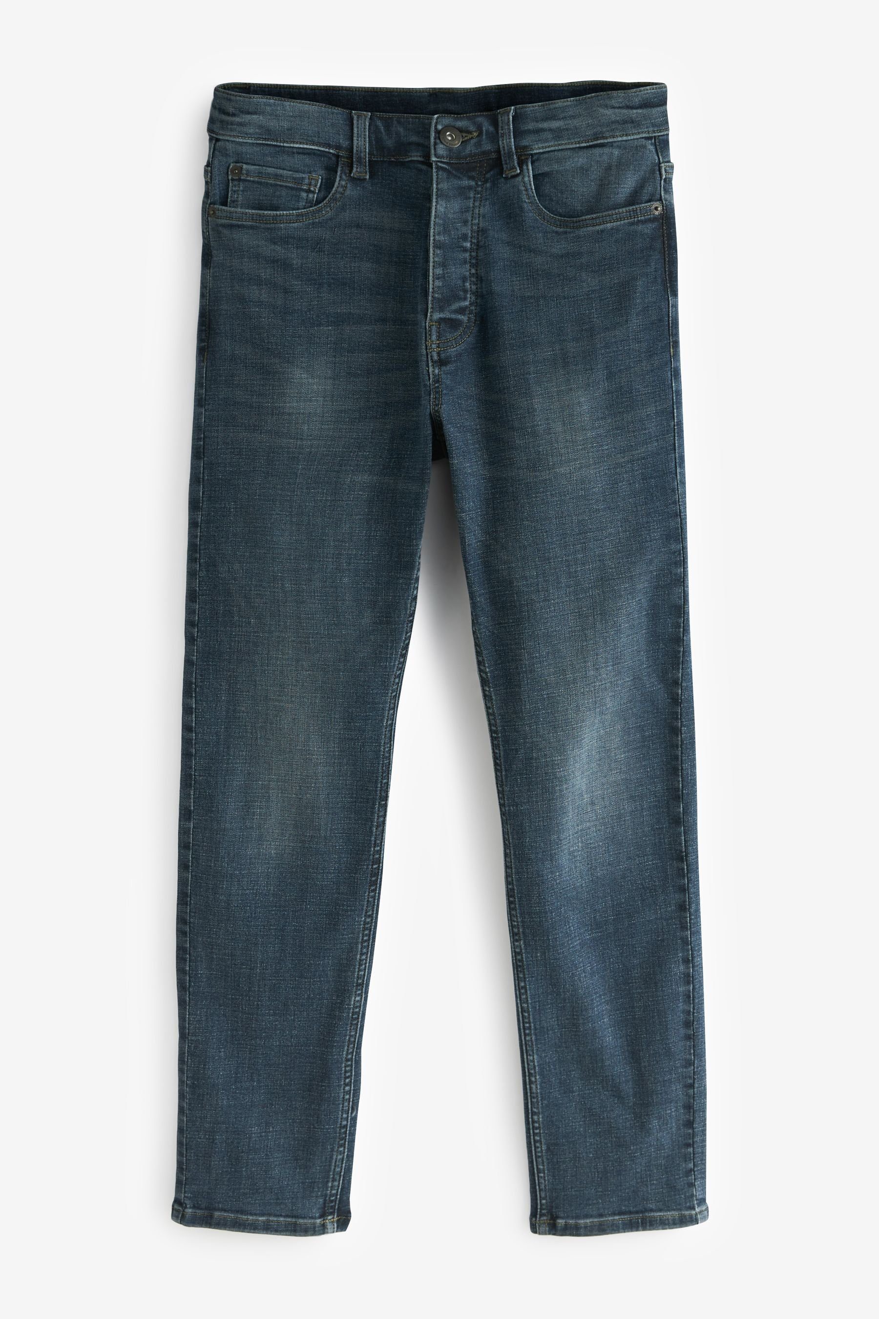 Next Slim-fit-Jeans Motion Flex Stretch-Jeans – Slim Fit (1-tlg) Vintage Blue
