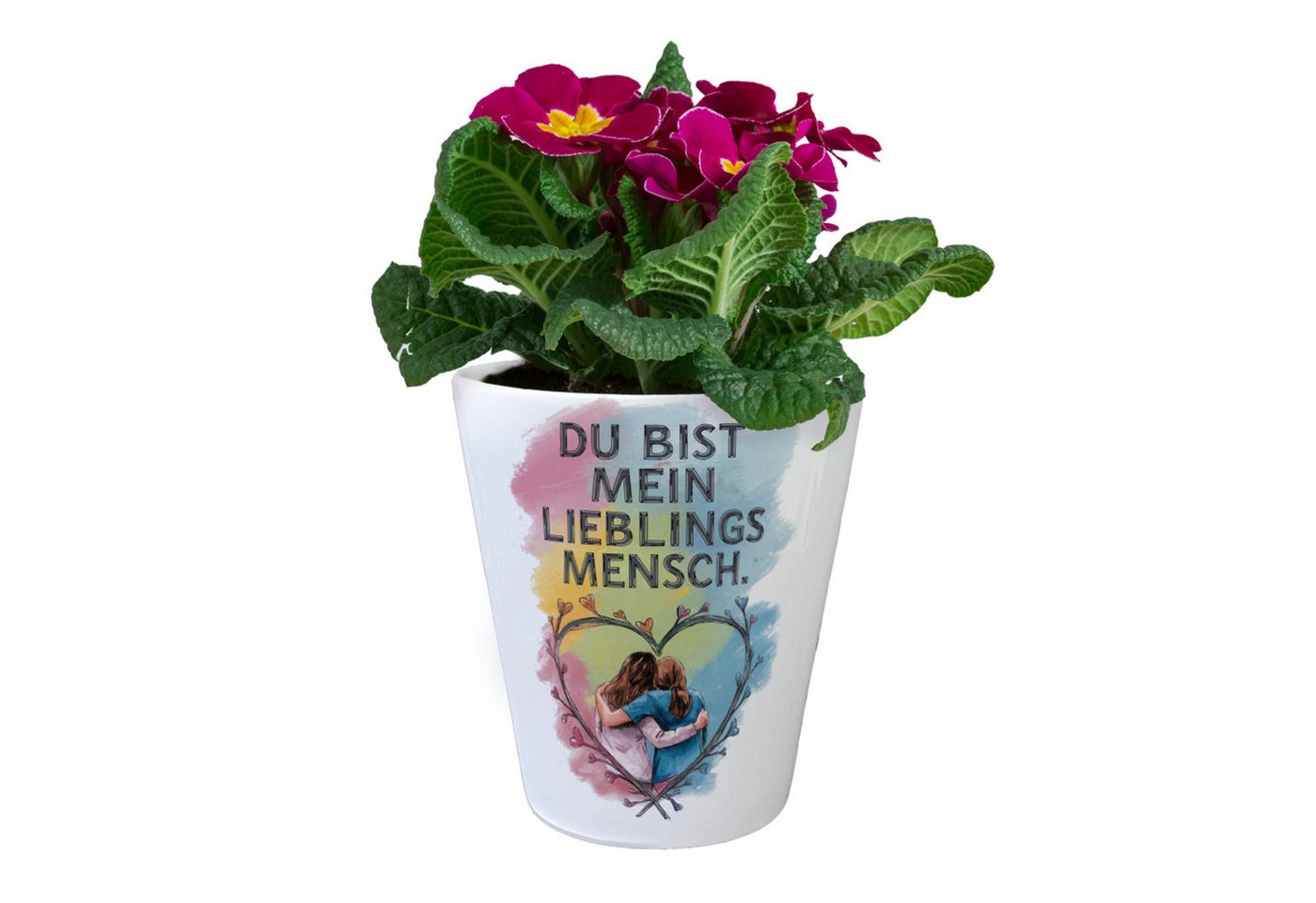 Thumbnail - speecheese Blumentopf Bist mein Lieblingsmensch Blumentopf mit Zwei Freundinnen