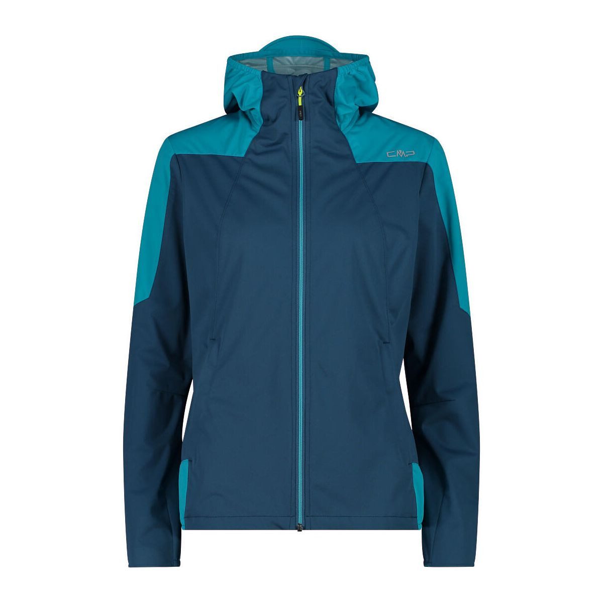 CMP Skijacke Woman Jacket FIX Hood Leichte Softshelljacke mit Clima-Protect®-Technologie für optimalen