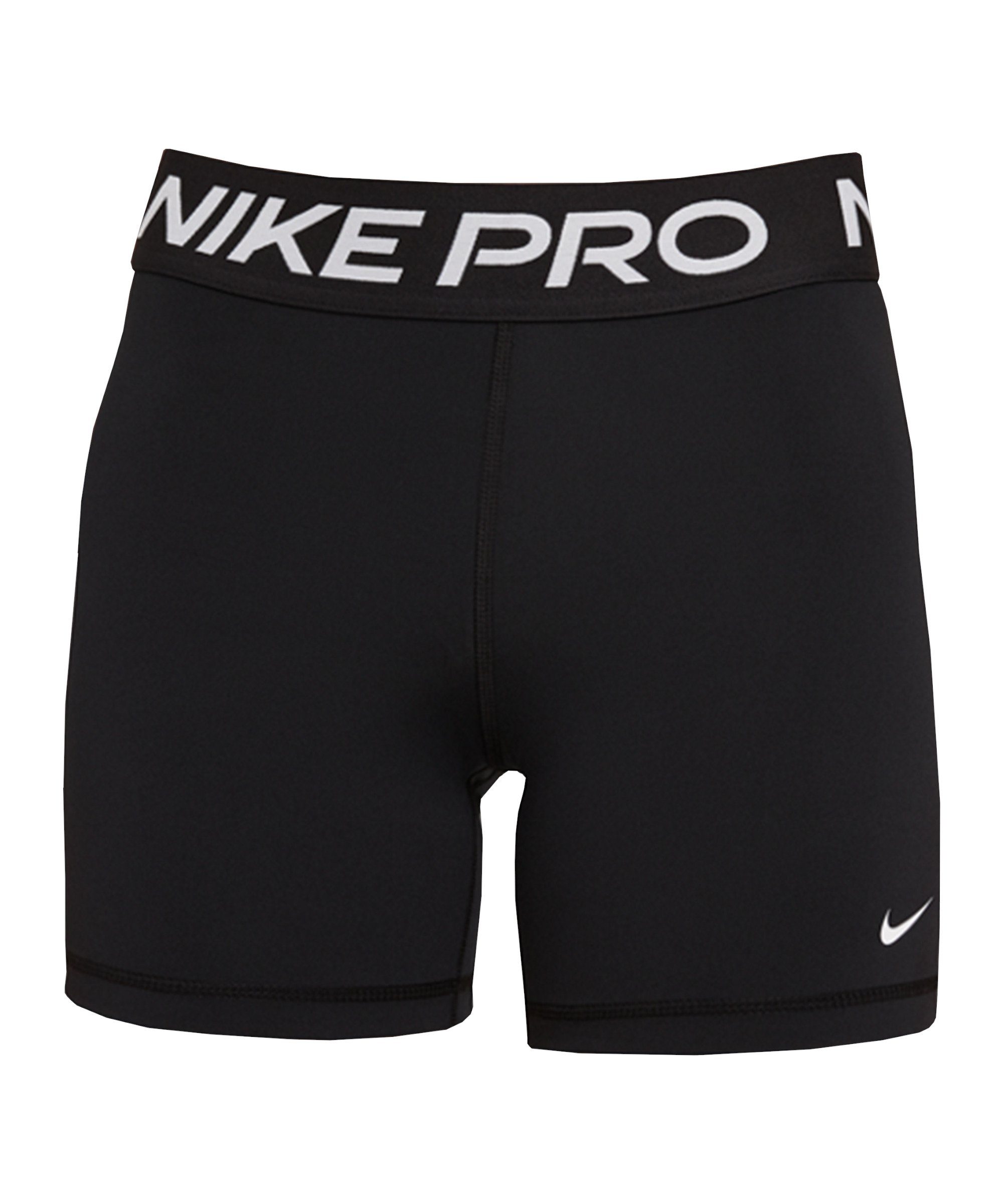 Nike Laufshorts 5in schwarzweiss Training Pro 365 Damen Short