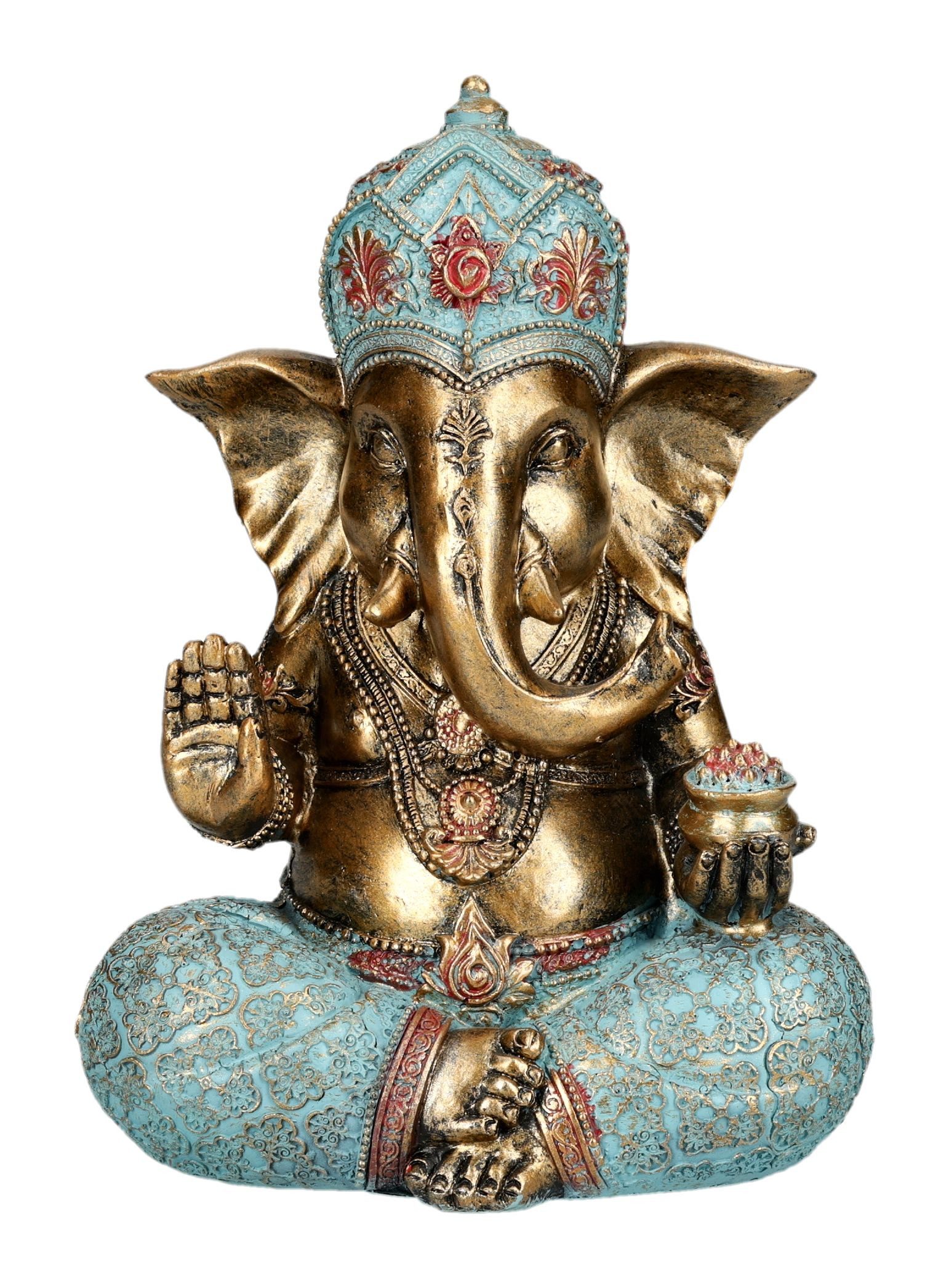 Figuren Shop GmbH Dekofigur Ganesha Figur günstig online kaufen
