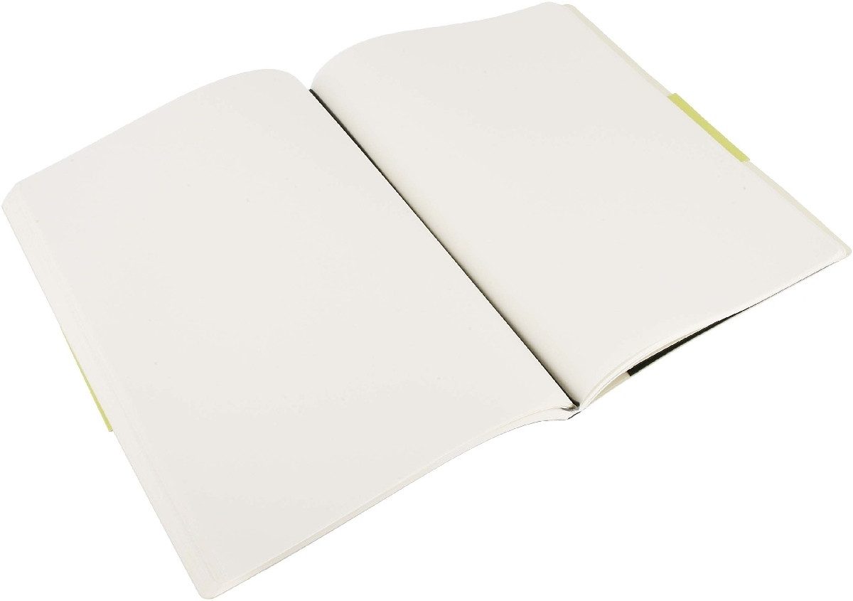 MOLESKINE Notizbuch Notizbuch XL 19x25cm blanko Softcover schwarz