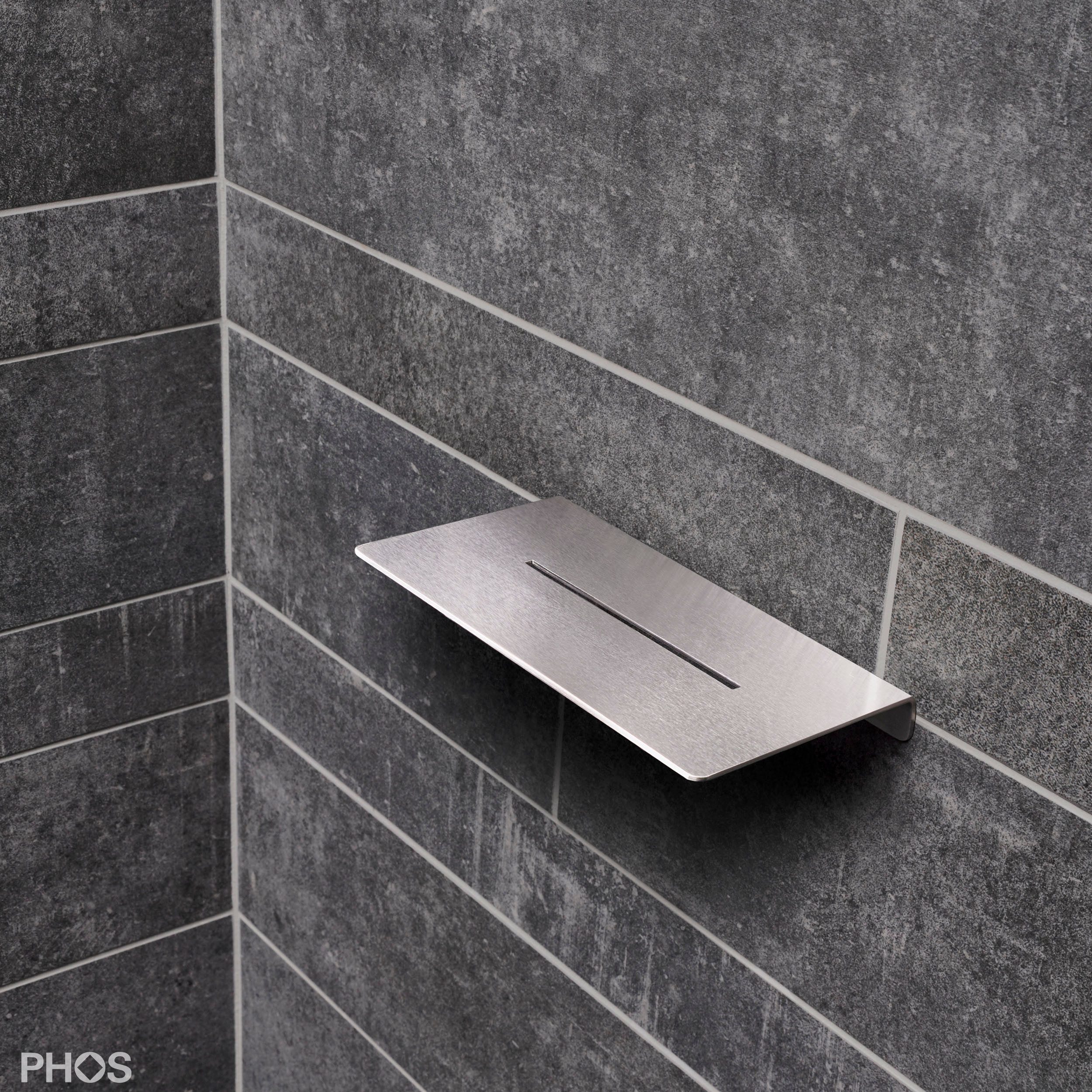 PHOS Design Duschablage Edelstahl hochwertig günstig online kaufen