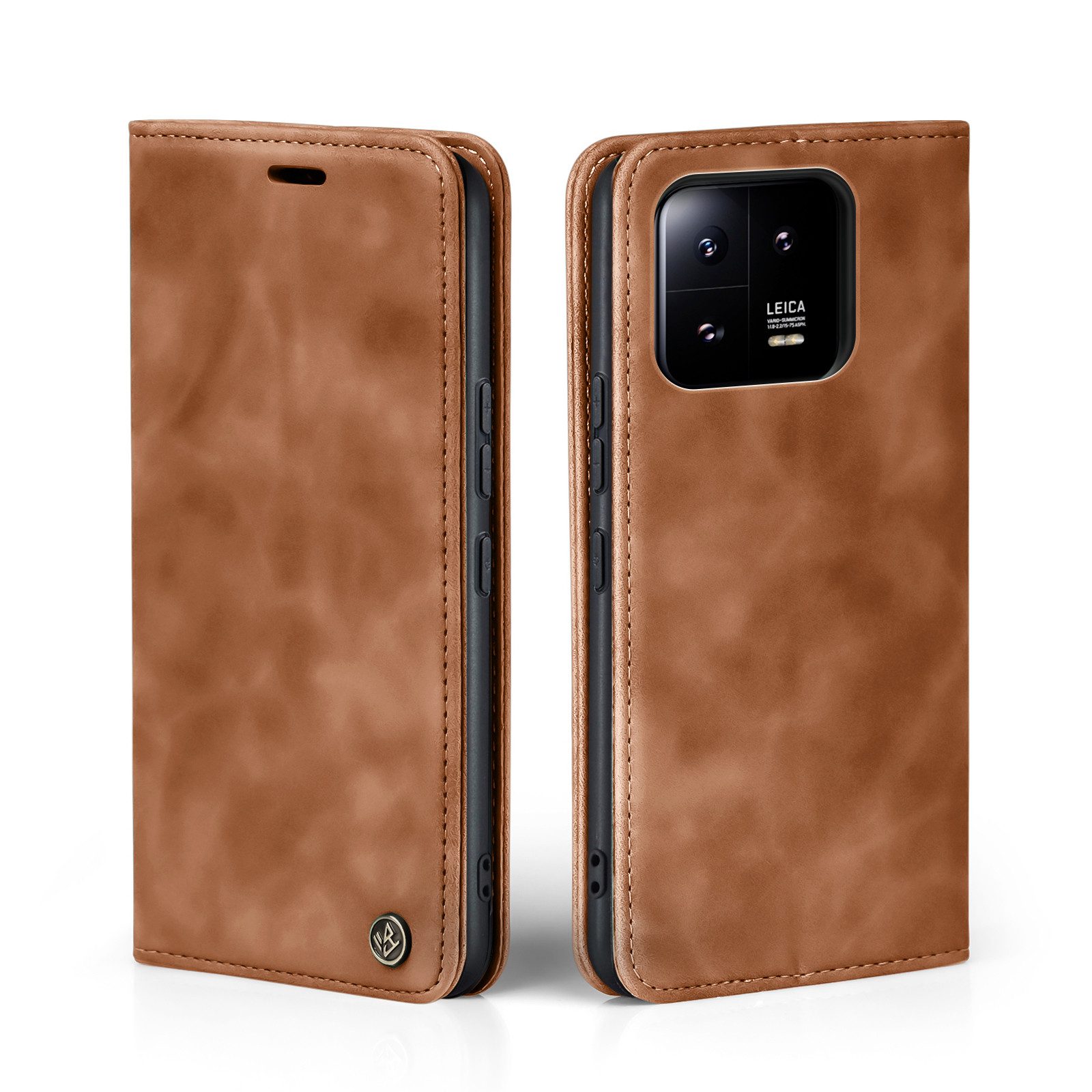 Tec-Expert Handyhülle Tasche Hülle für Xiaomi 14 6.36 Zoll, 6.36, Cover Klapphülle Case mit Kartenfach Fliphülle aufstellbar