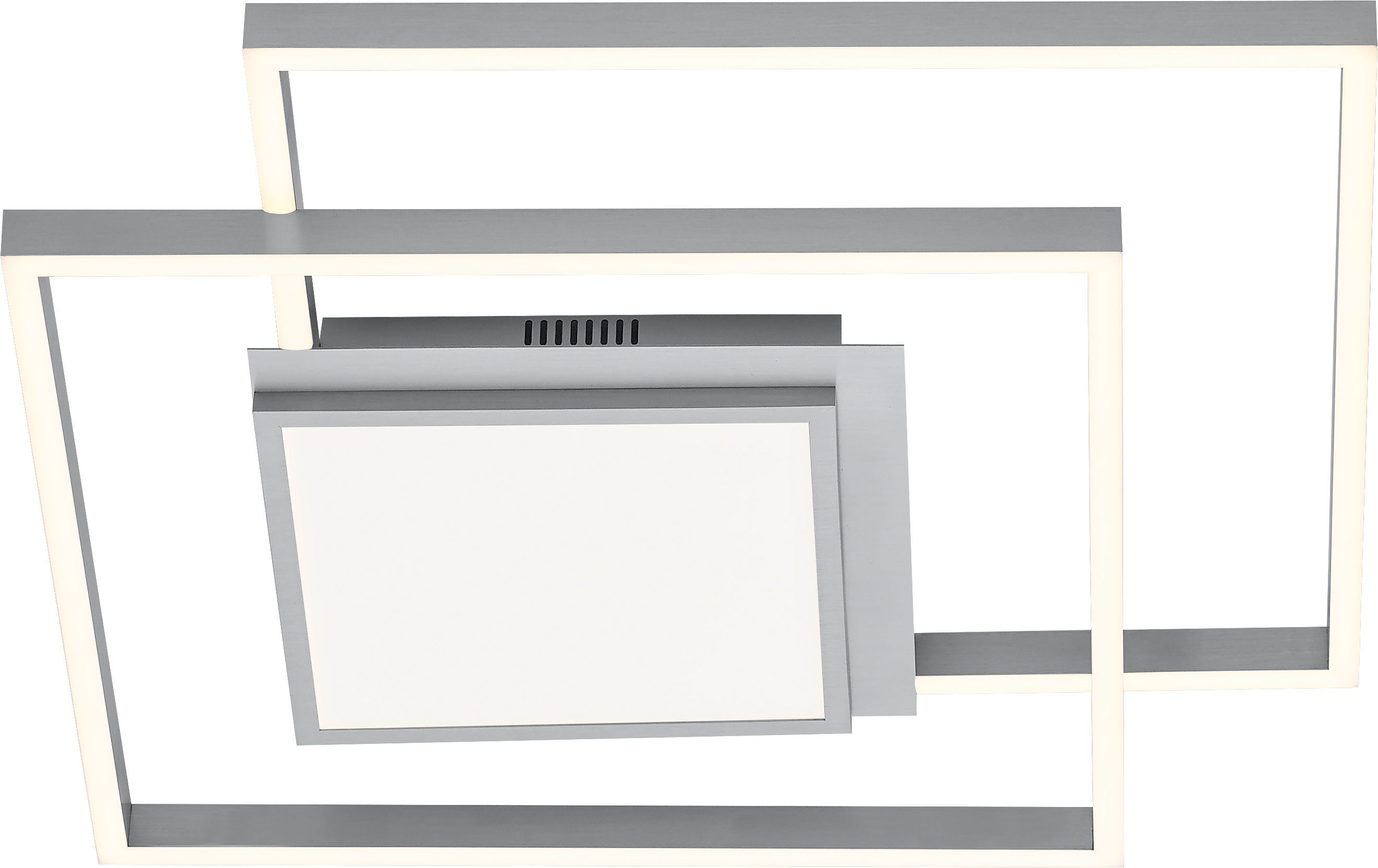 HELL höllisch gutes Licht LED Deckenleuchte KARO, LED fest integriert, warmweiß - kaltweiß, Fernbedienung, CCT