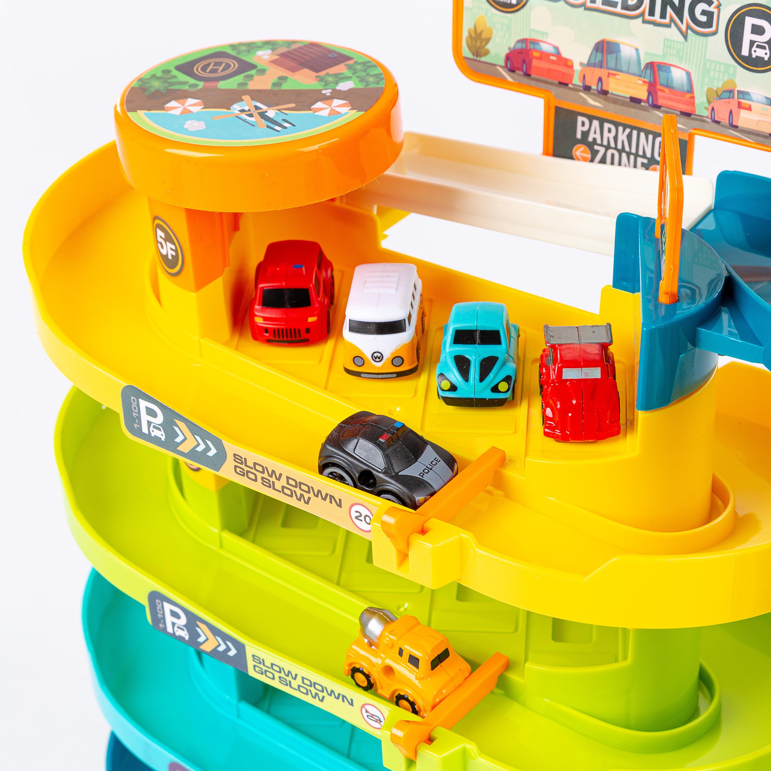 kinderplay Spiel-Parkgarage PARKHAUS MIT AUFZUG, LICHT günstig online kaufen