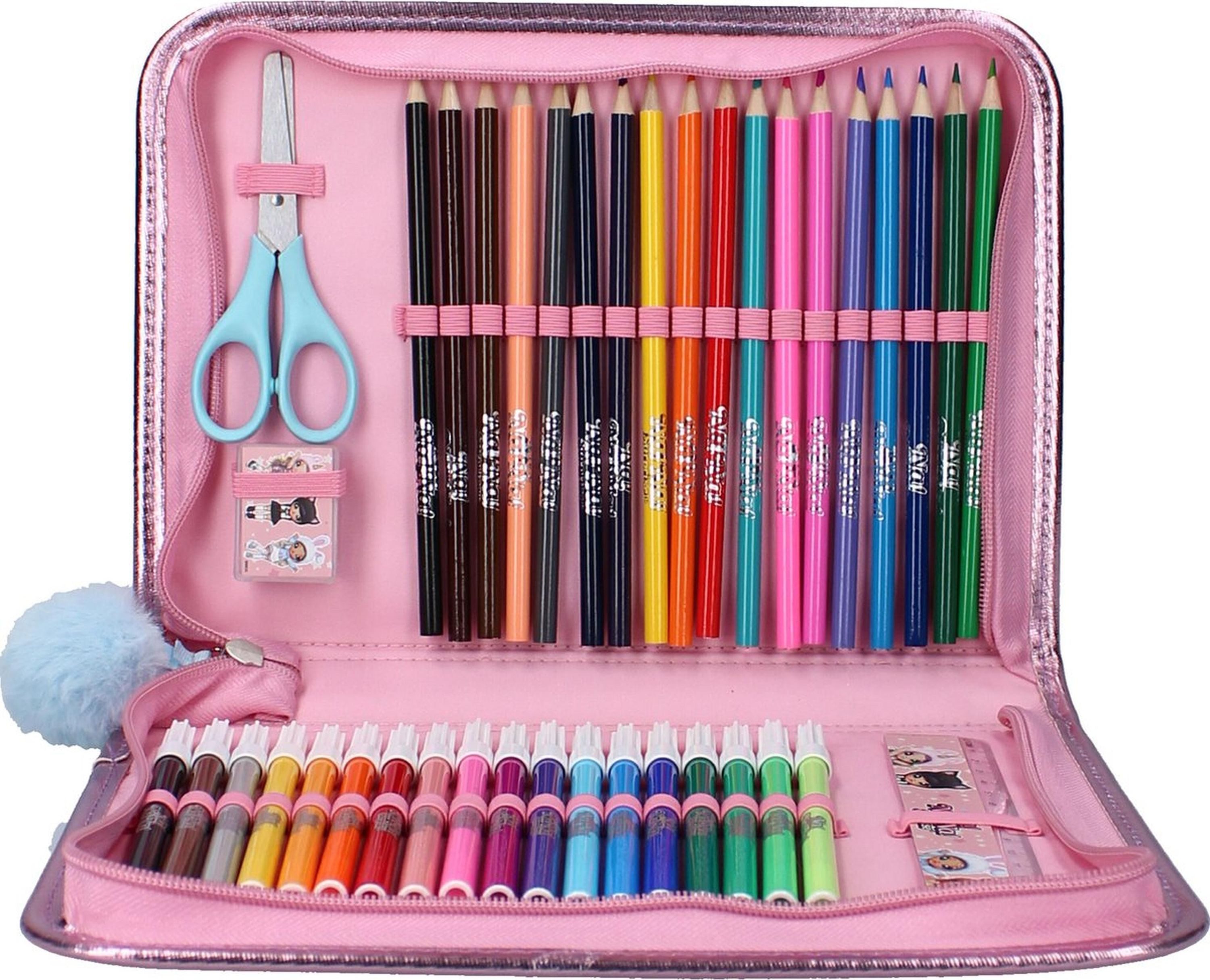Vadobag Federmäppchen Buntes Na!Na!Na! Federmäppchen Set - Praktisch und Niedlich