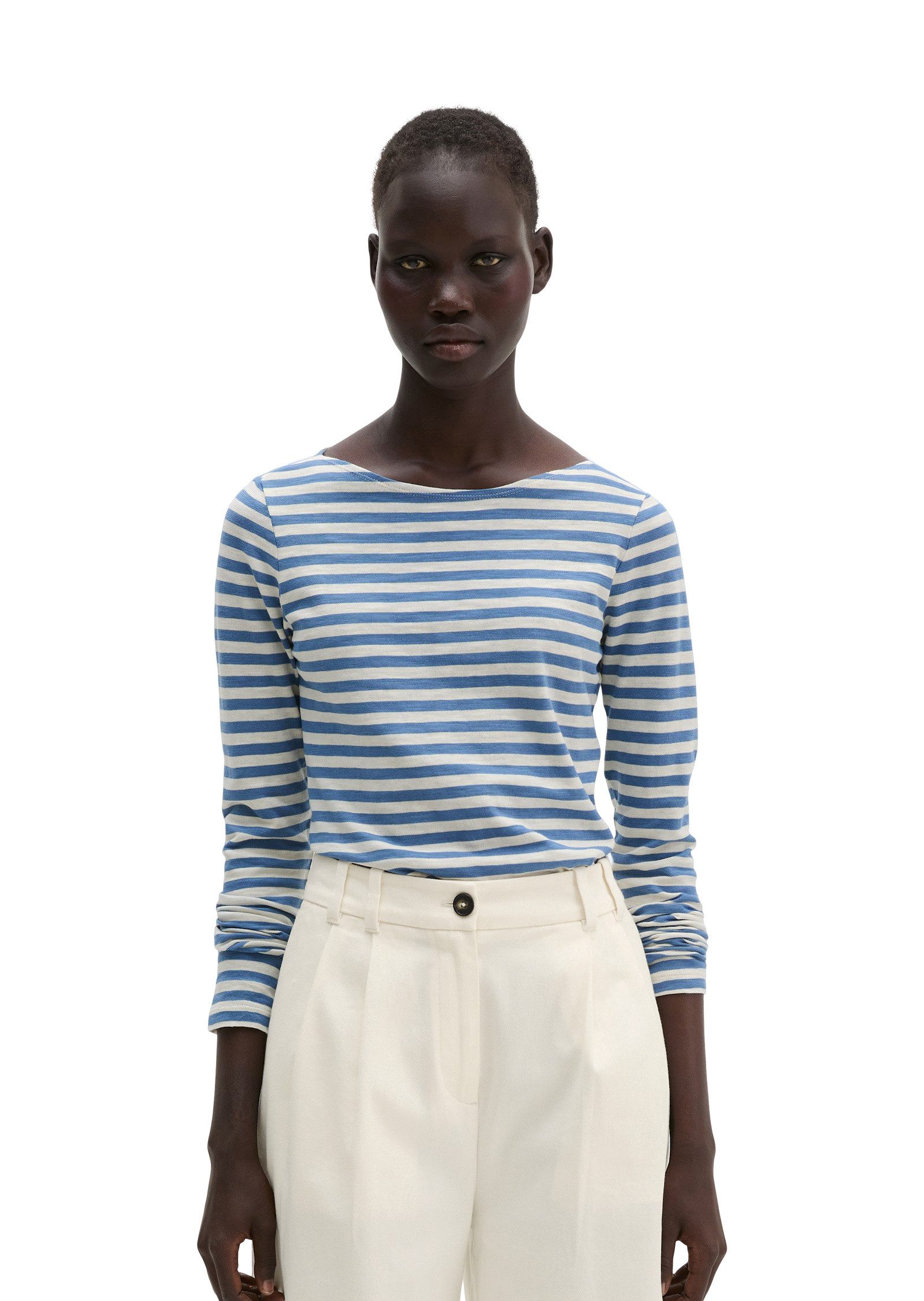 Marc O'Polo Langarmshirt aus Organic-Cotton-Slub-Jersey