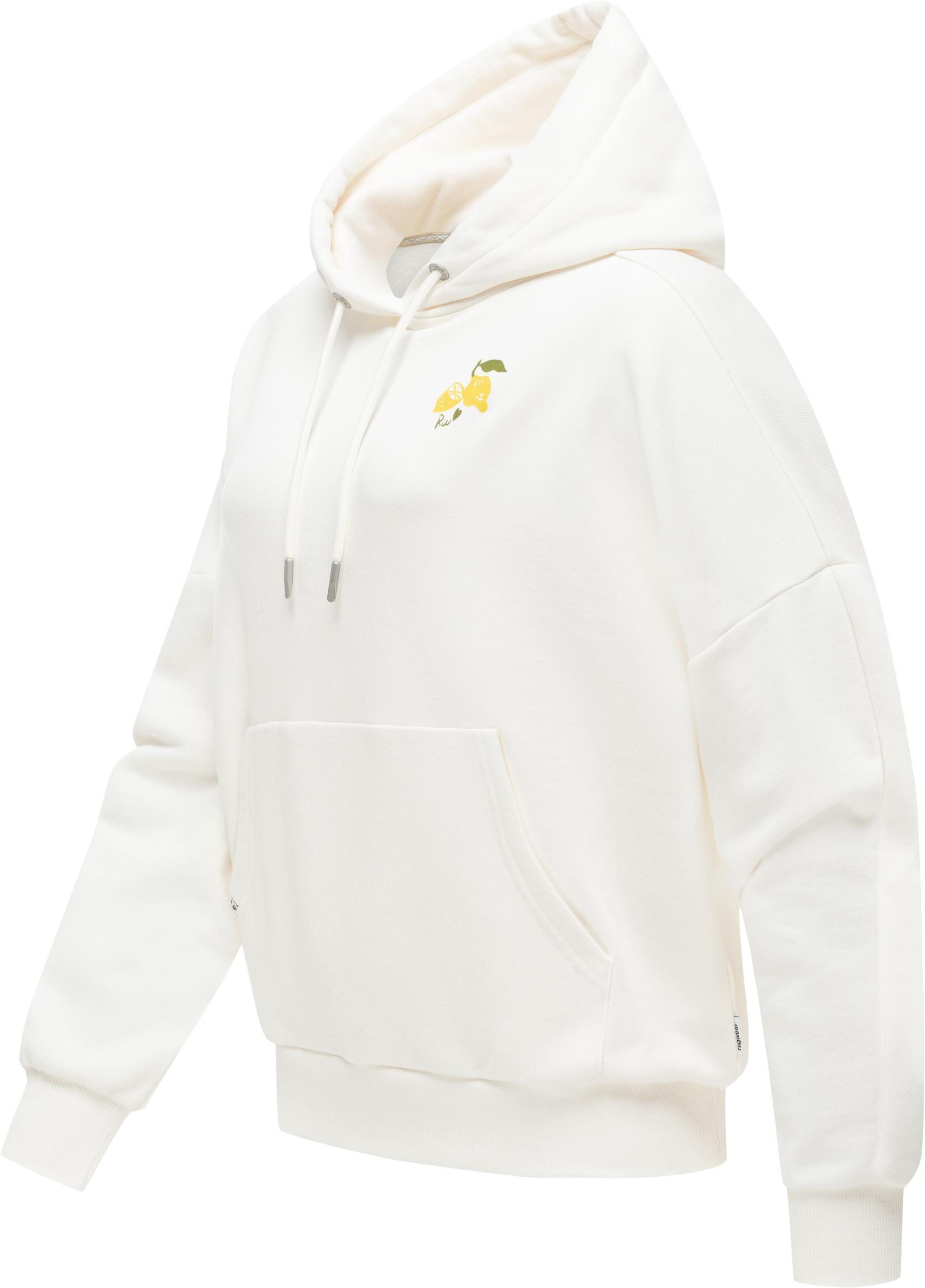 Ragwear Kapuzenpullover Pirita PP oversized Damen Hoodie mit Print-Akzenten
