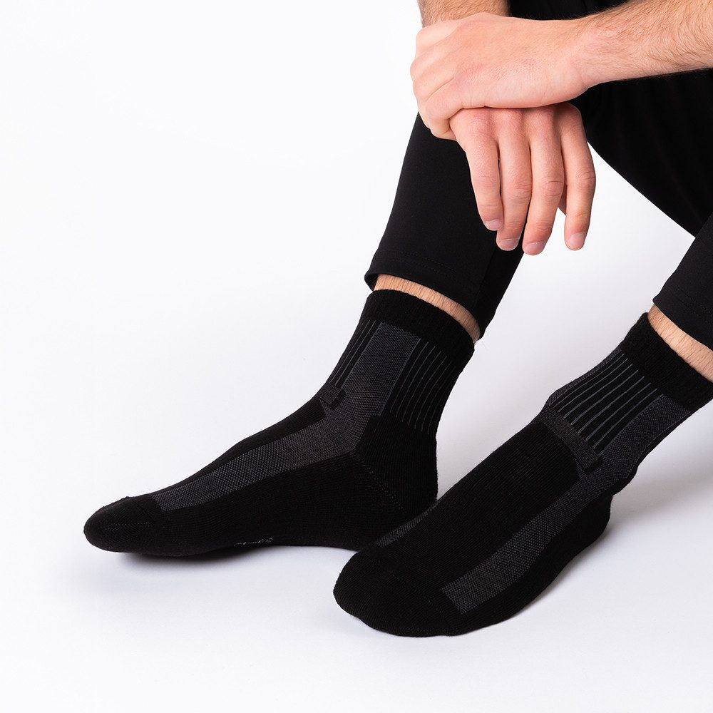 OCCULTO Wandersocken Damen & Herren Merino Wandersocken 3er Pack (Modell: Makalu) (3-Paar)