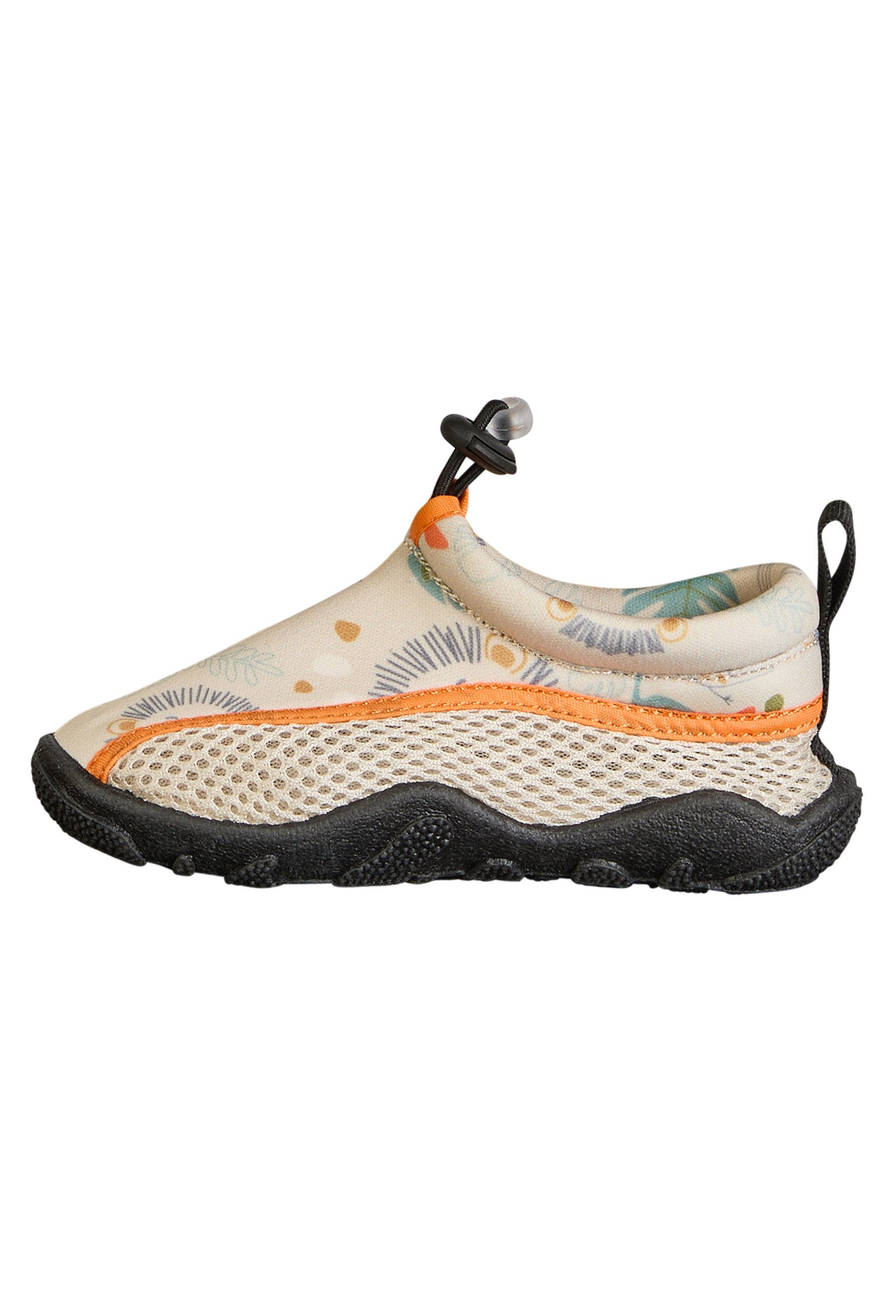 Sterntaler® Badeschuhe Safari Badeschuh (1-tlg) Badeschuhe mit Safari-Muster, Kordelstopper & rutschfester Sohle