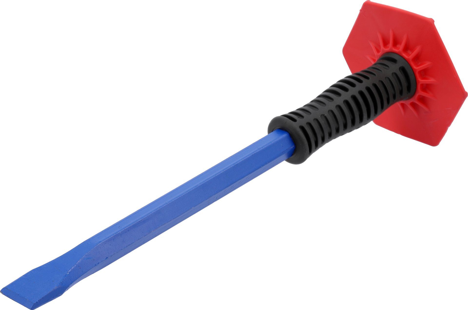 TRIZERATOP Spatmeißel Maurermeißel 350 mm mit Handschutz, für Hand, (Maurermeißel 350 mm mit Handschutz)
