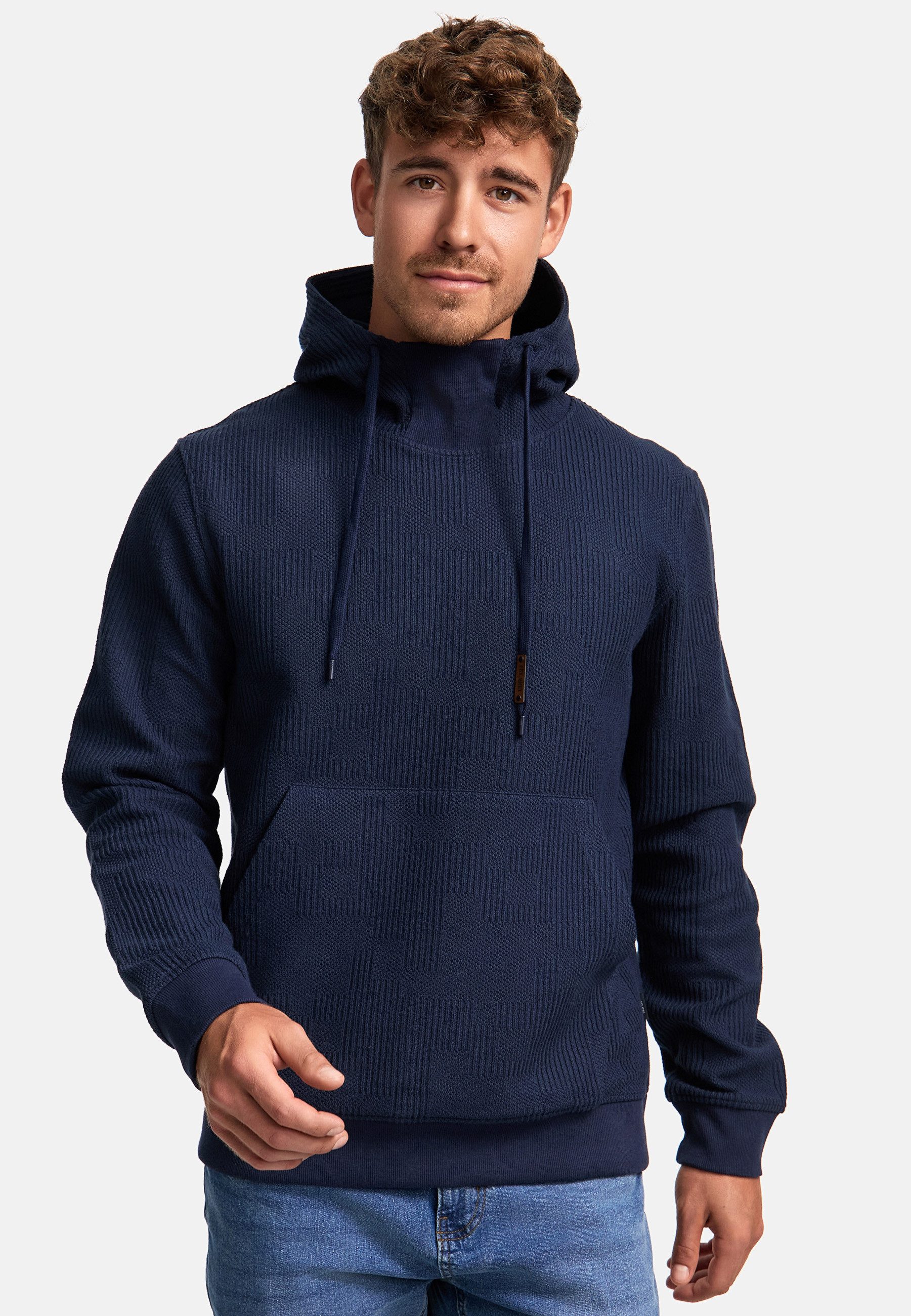 Indicode Hoodie Herren INJody Sweatshirt Kapuze Herrenhoodie Kapuze mit Kordelzug – Kängurutasche