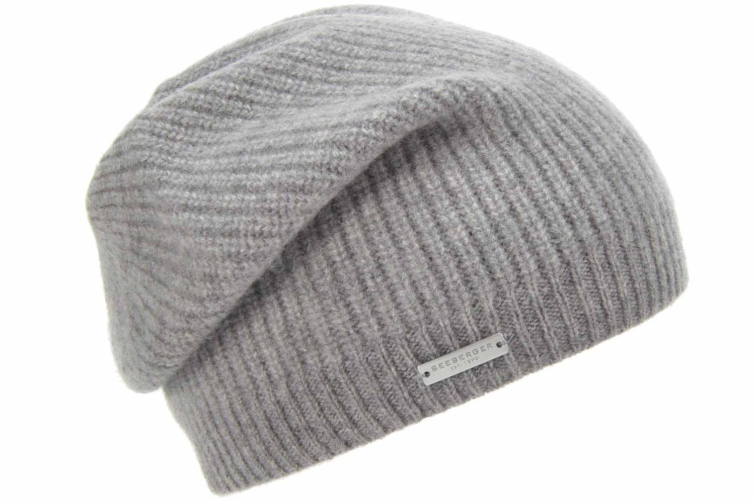 Seeberger Strickmütze Beanie aus 100% Kaschmir günstig online kaufen