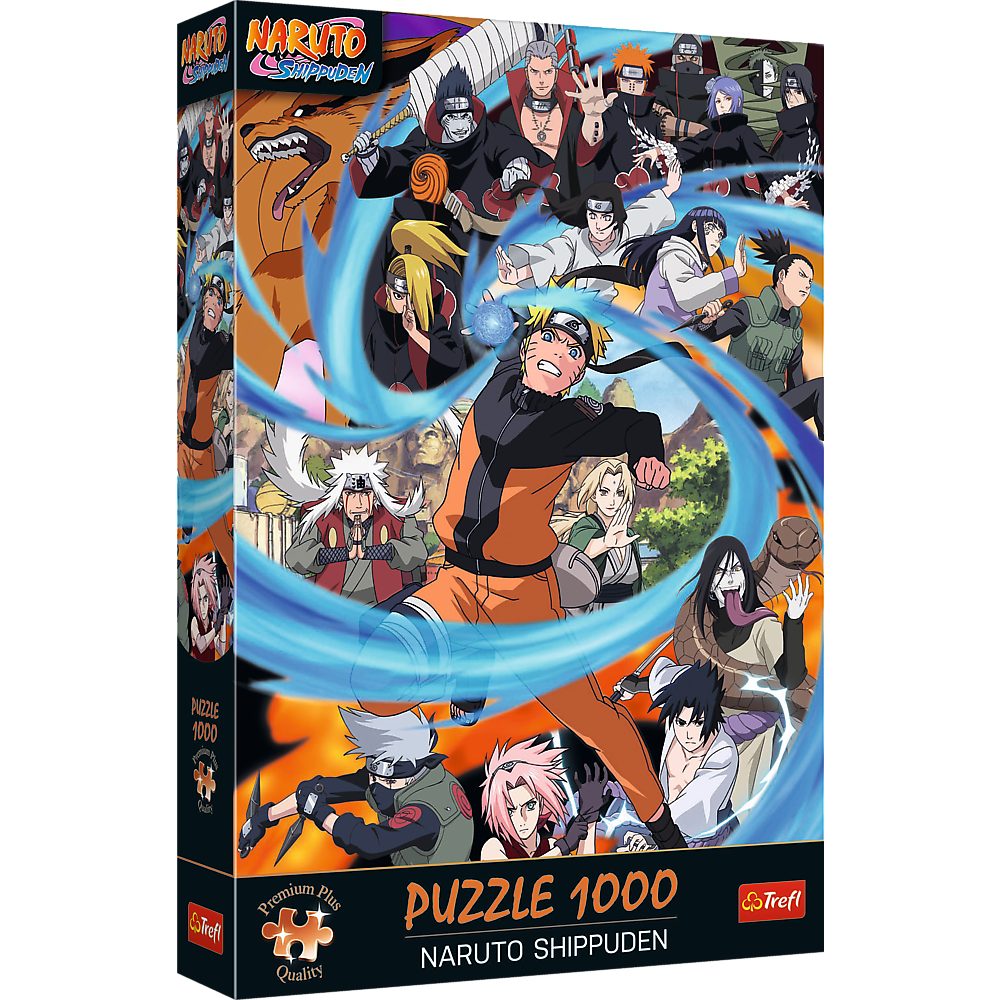 Trefl Puzzle Trefl, Naruto, 1000 Teile Premium Plus Puzzle, 1000 Puzzleteil günstig online kaufen