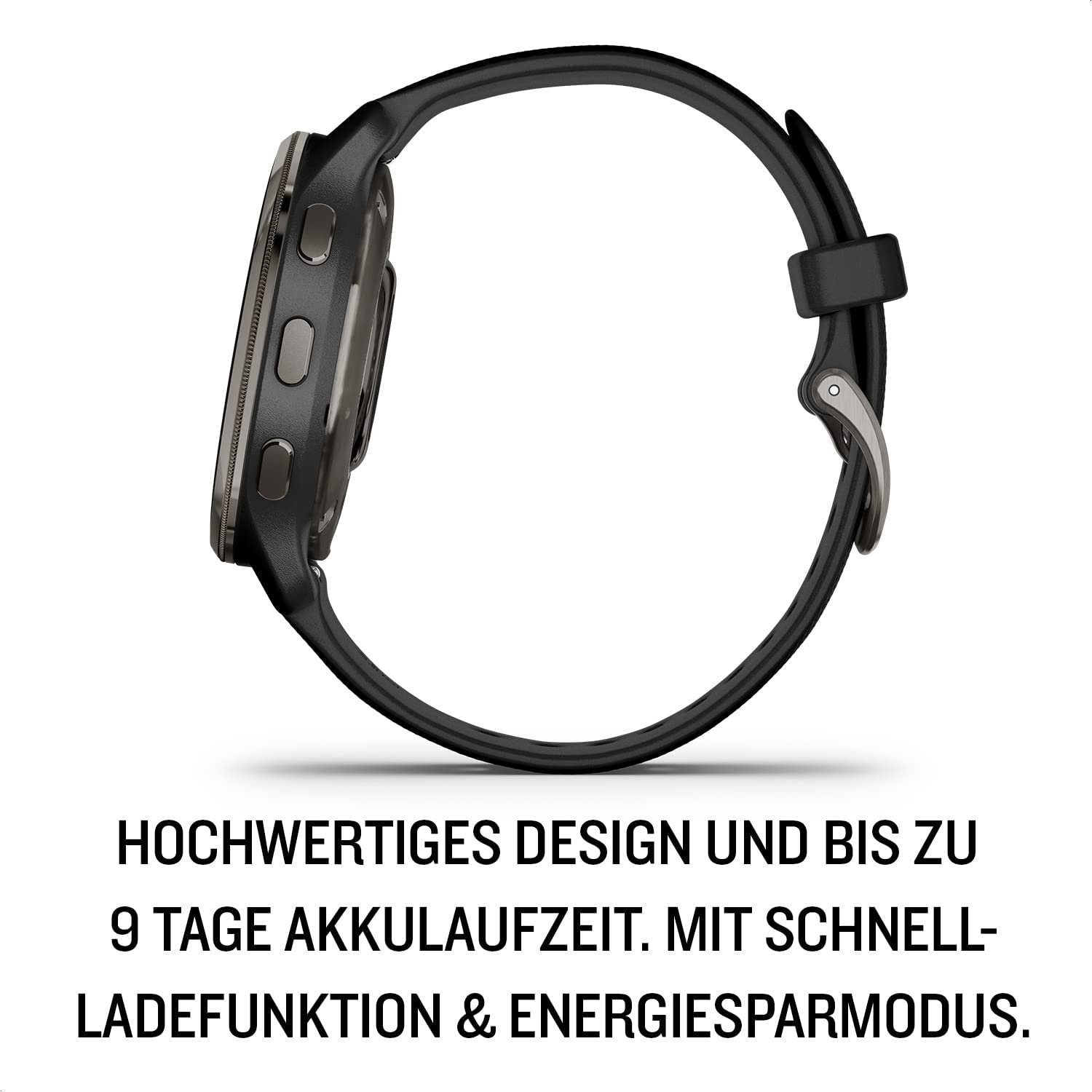 Garmin Venu 2 Plus Schwarz Smartwatch