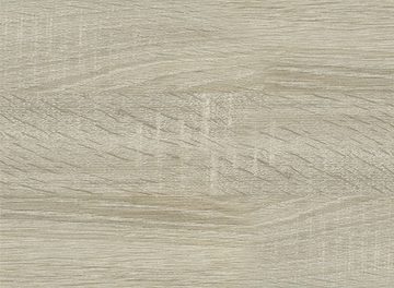 Feldmann-Wohnen Küchenzeile Kvantum, 400x59x207cm weiß/dust grey matt, Teilauszug (Blum), mit Arbeitsplatte