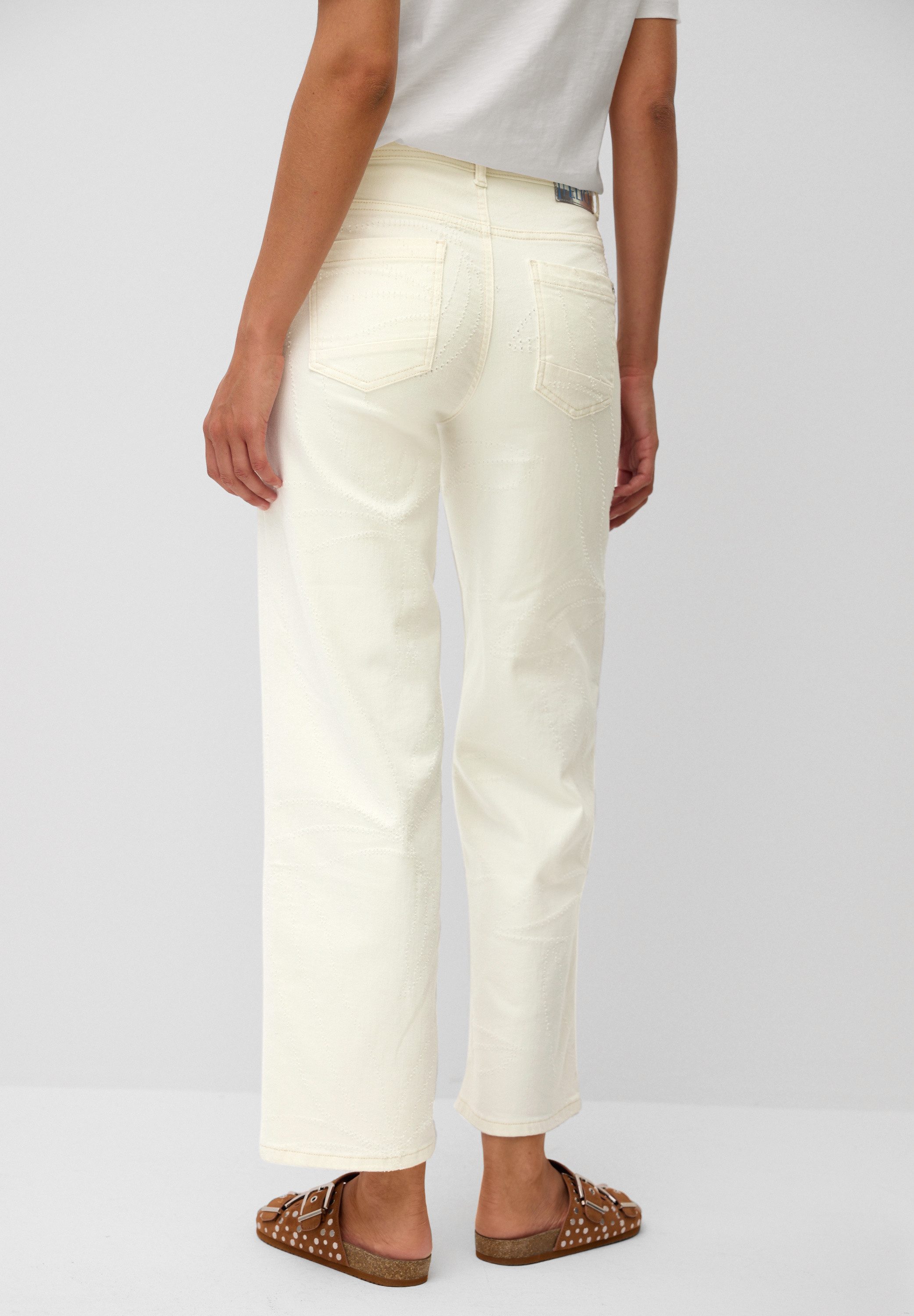 STREET ONE Loose-fit-Jeans High Waist günstig online kaufen