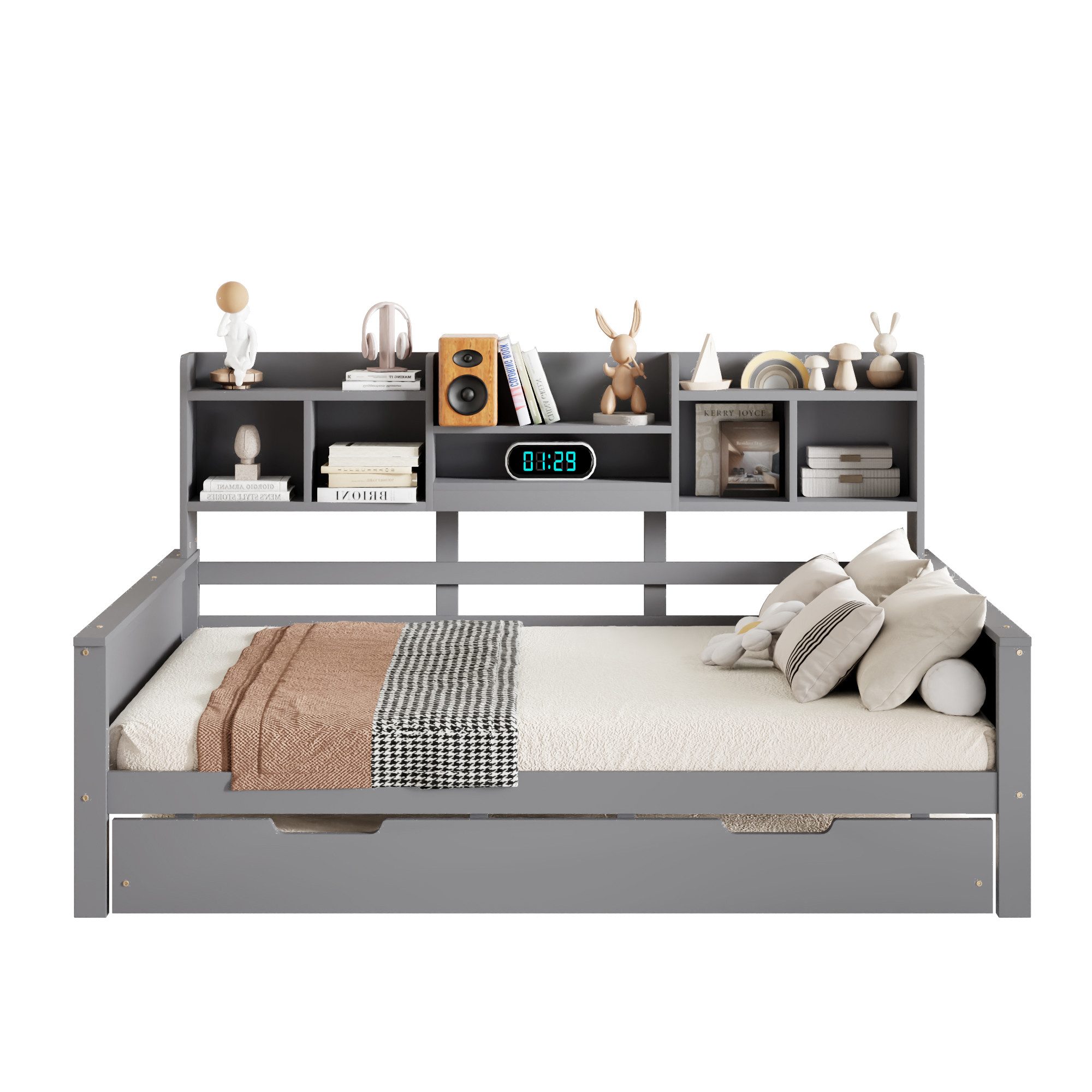 HAUSS SPOLE Schlafsofa 140X200cm mit Ausziehbett 90x190CM, mit Staufach und günstig online kaufen