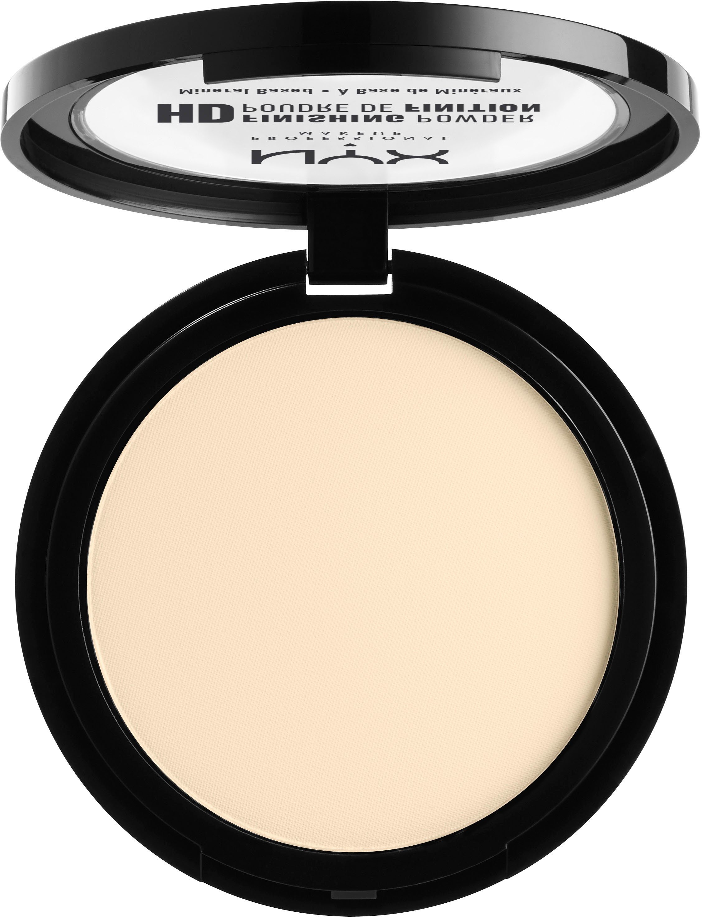 NYX PROFESSIONAL MAKEUP Puder High Definition Finishing Powder, Fixierpuder, ölabsondierende Wirkung, langanhaltend, mattes Finish. – Bild 2 von 5