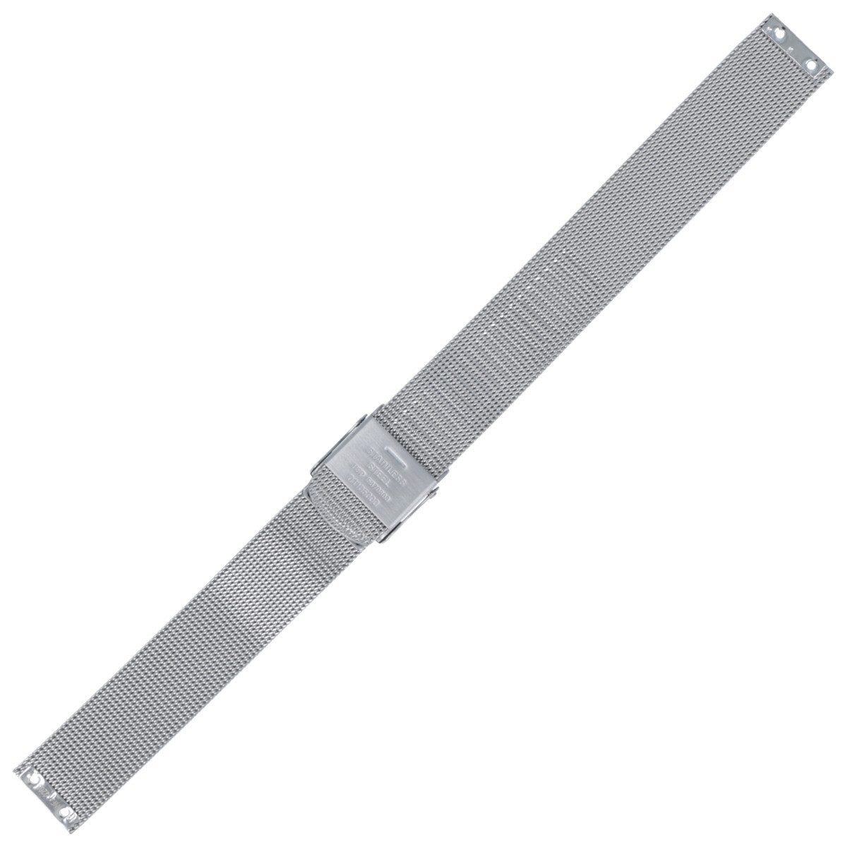 SKAGEN Uhrenarmband 13mm Metall Silber 358SSSD