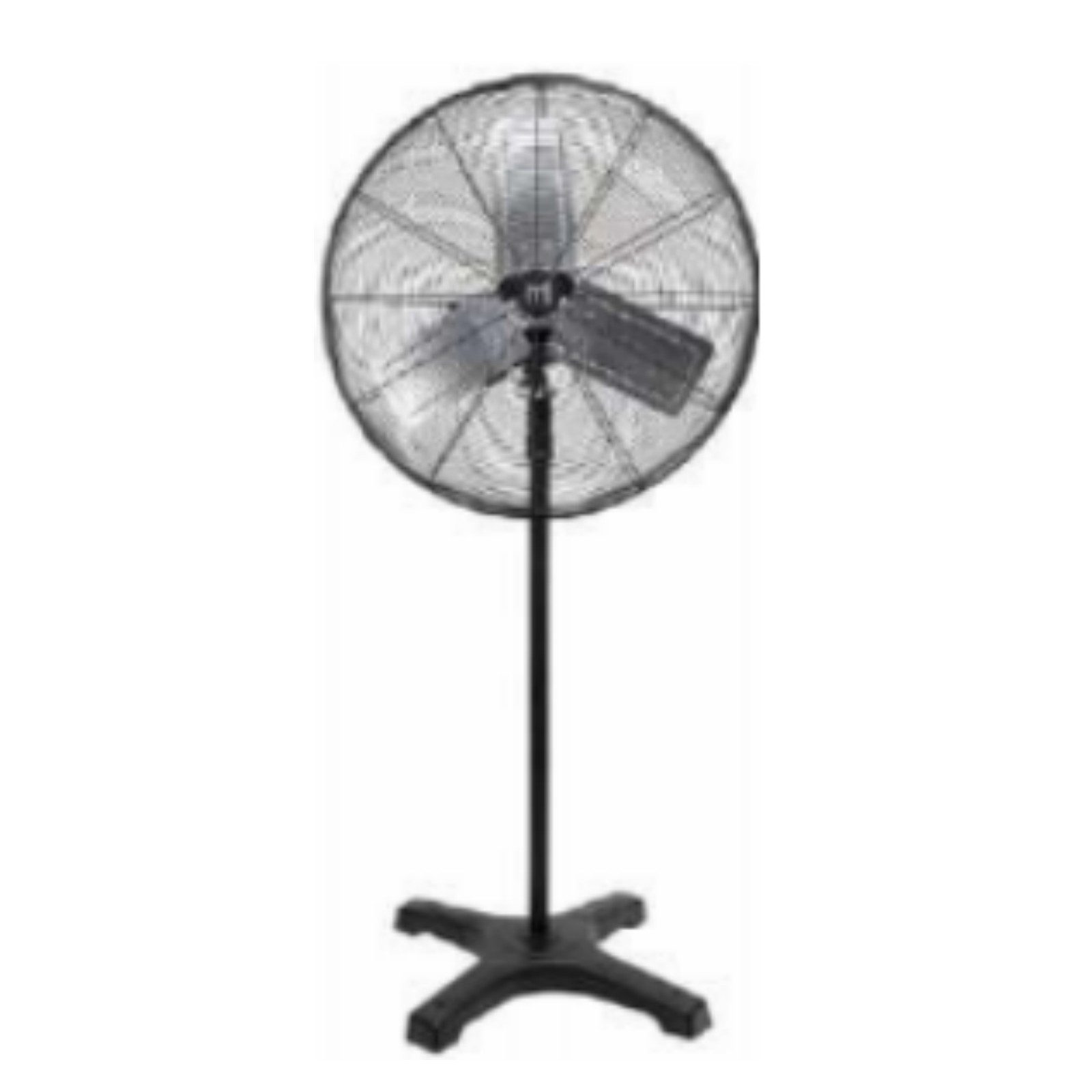 LALAHO Standventilator Industrie-Standventilator aus Aluminium, 30 Zoll, dreiflügelig